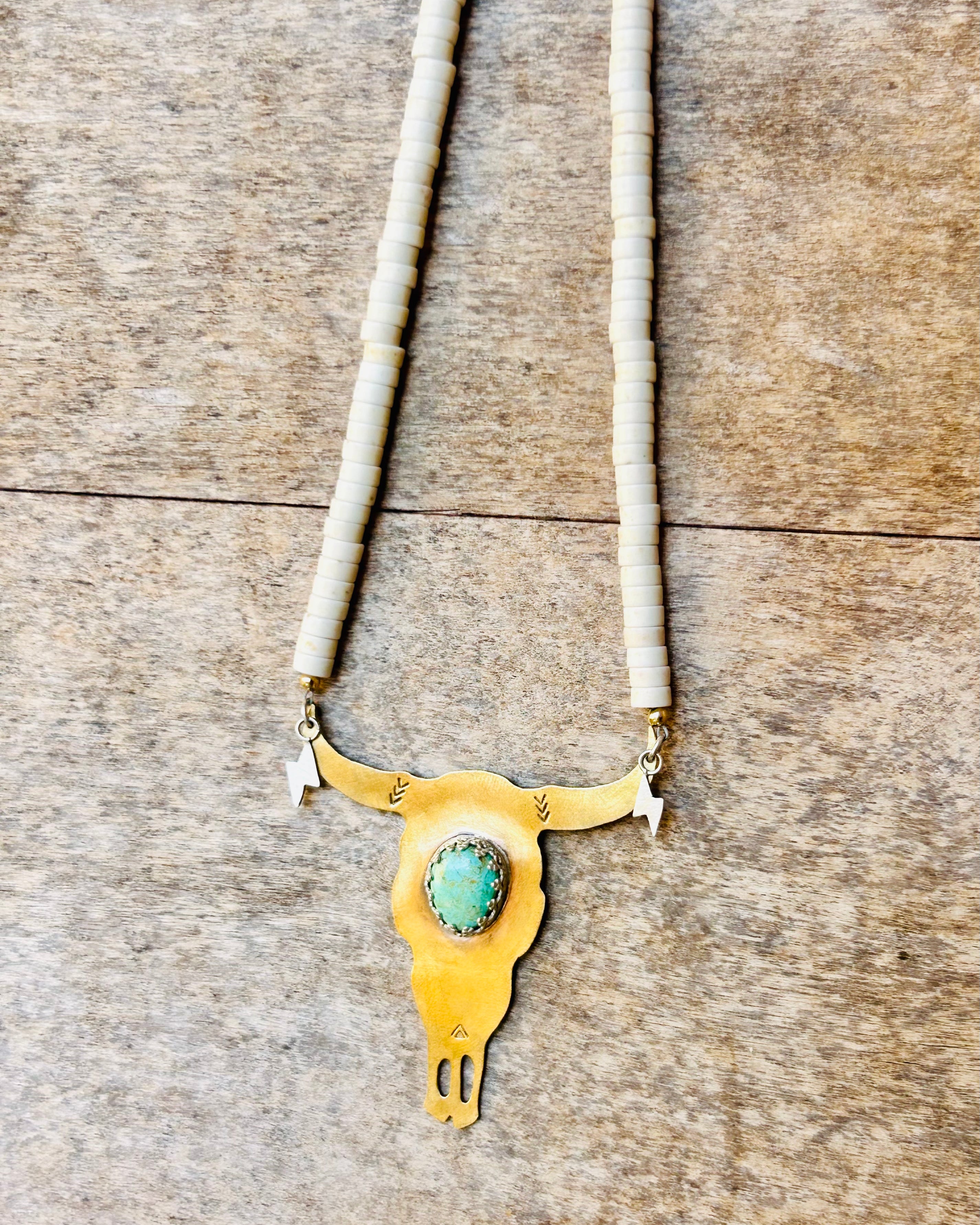 Neon Cowgirl Lightning Necklace - Jennifer Cervelli Jewelry