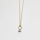 Pearl Drop Charm Necklace - Jennifer Cervelli Jewelry