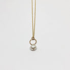 Pearl Drop Charm Necklace - Jennifer Cervelli Jewelry