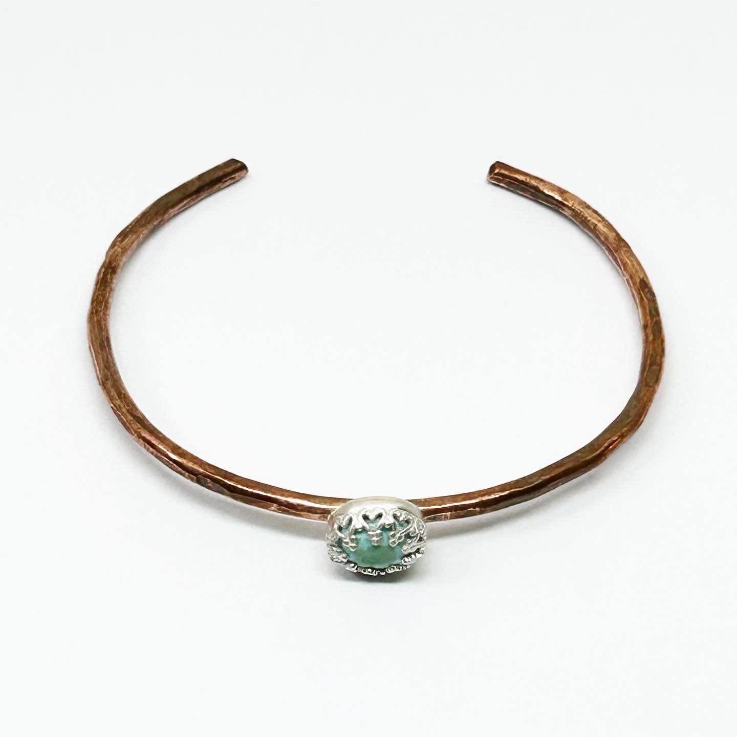 Turquoise Lucky Horseshoe Cuff Bracelet #100 - Jennifer Cervelli Jewelry