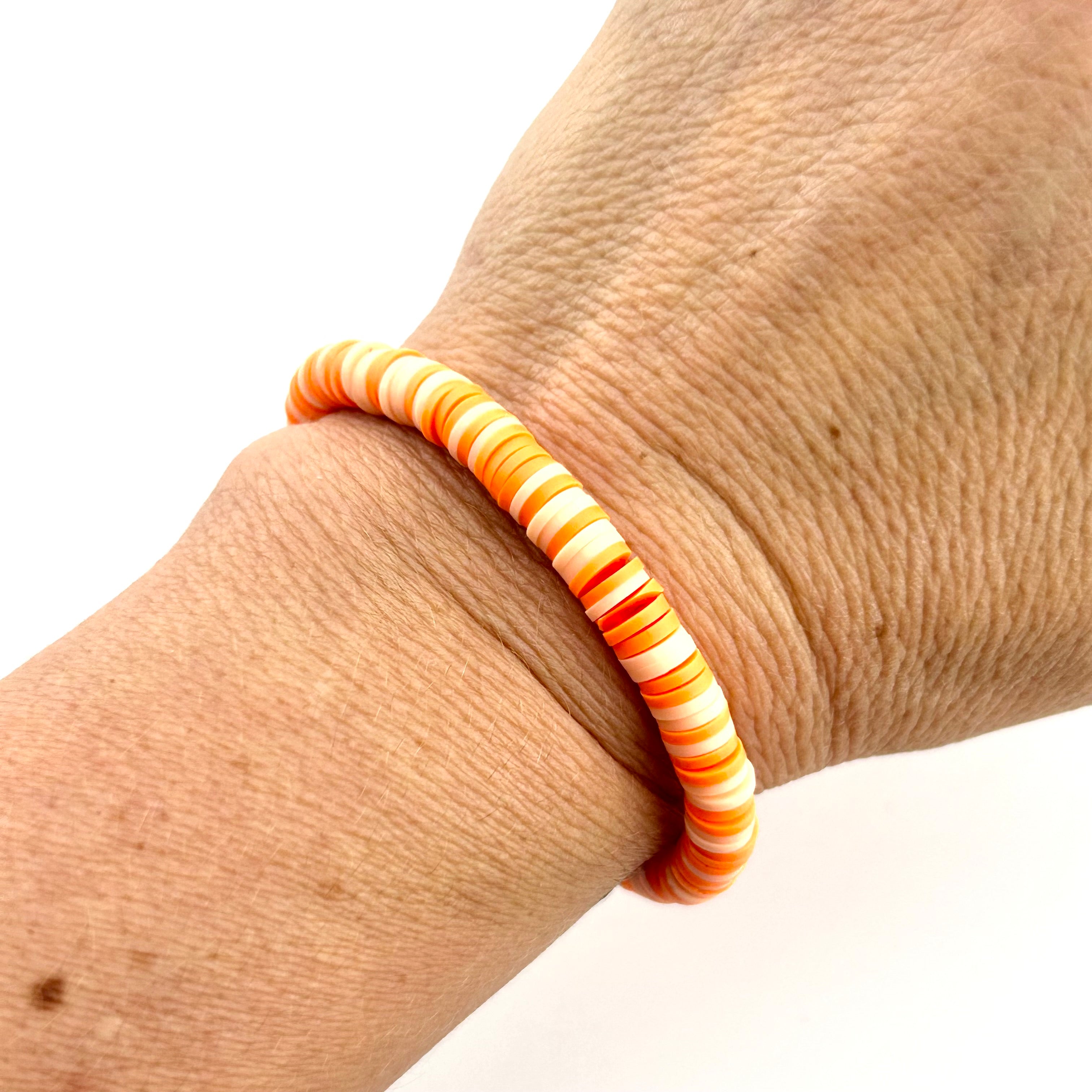 Kauai Dreams Bracelet #001 - Orange Sunset - Jennifer Cervelli Jewelry