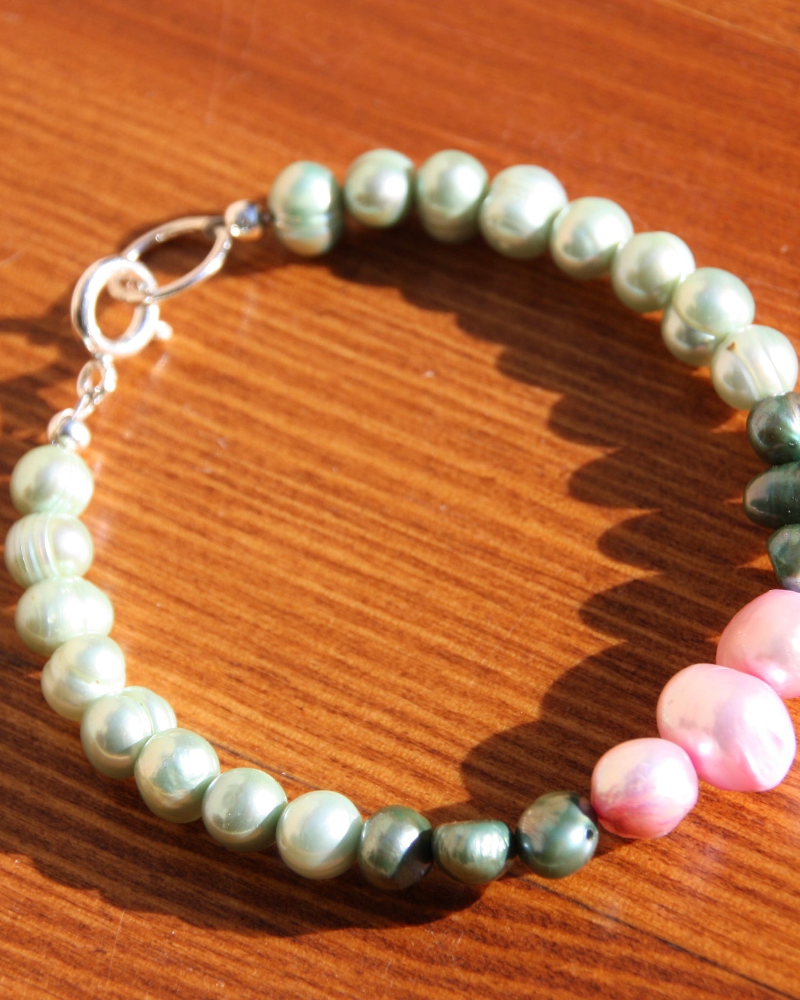 Mermaid Pearl Bracelet #111 - Jennifer Cervelli Jewelry