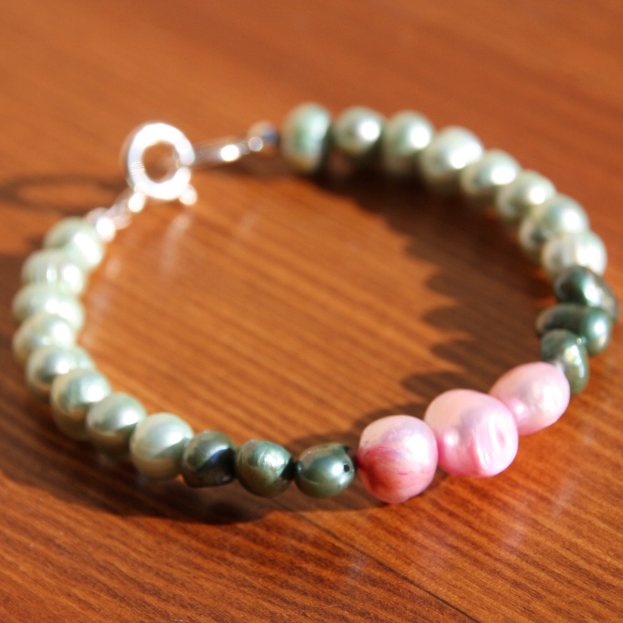 Mermaid Pearl Bracelet #111 - Jennifer Cervelli Jewelry