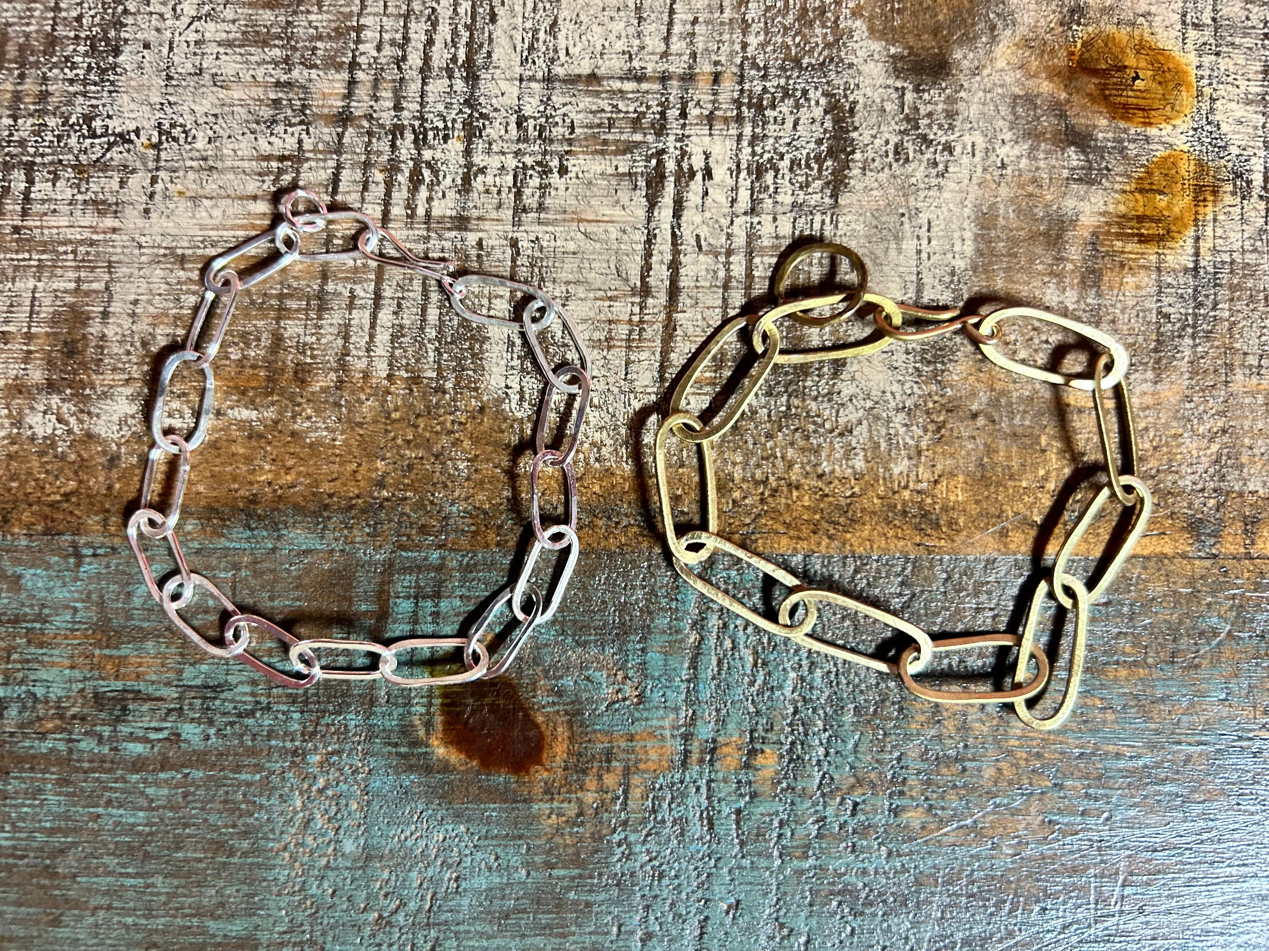 Paperclip Chain Bracelet - Jennifer Cervelli Jewelry