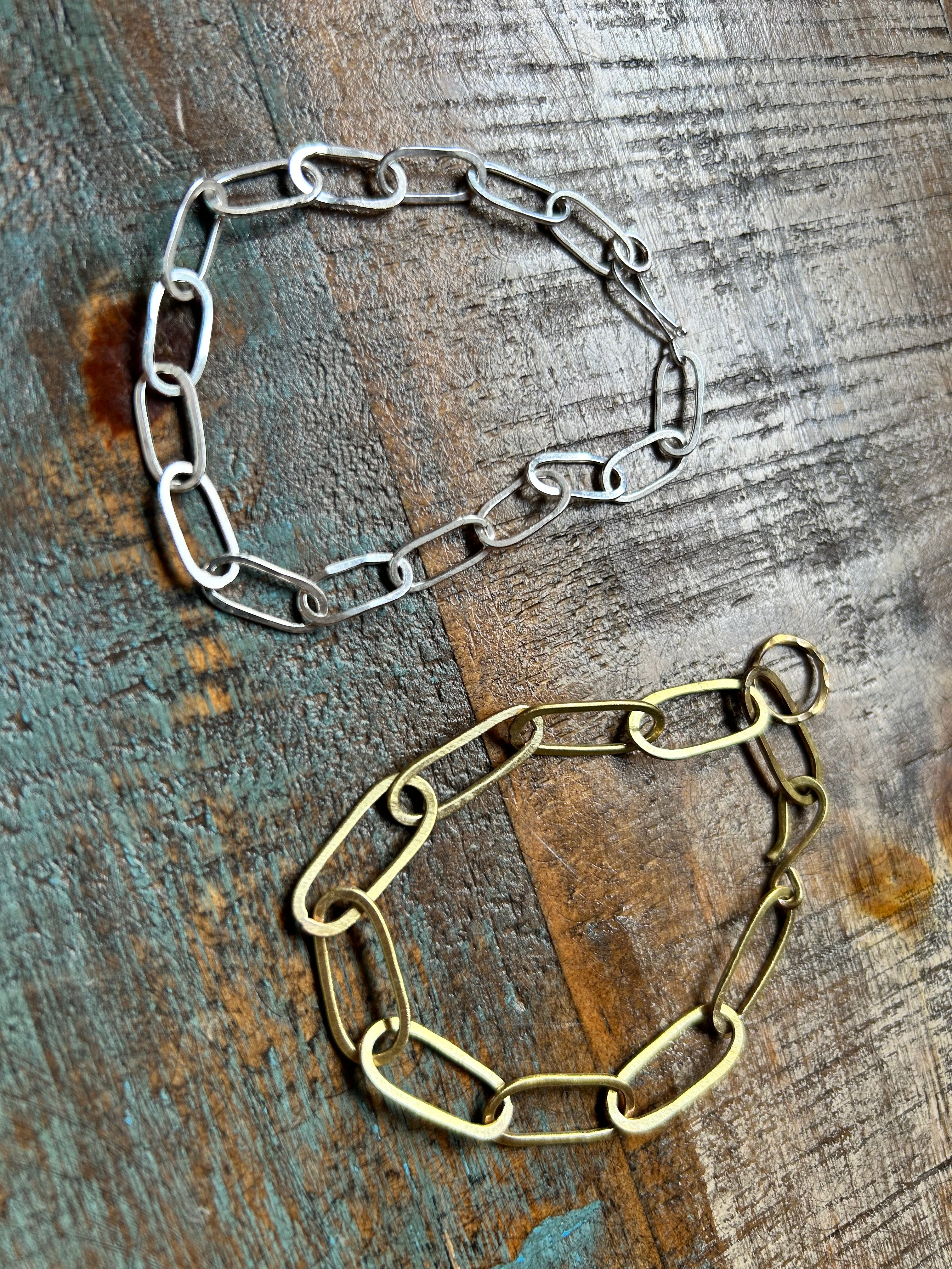 Paperclip Chain Bracelet - Jennifer Cervelli Jewelry