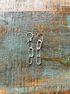Paperclip Chain Earrings - Jennifer Cervelli Jewelry