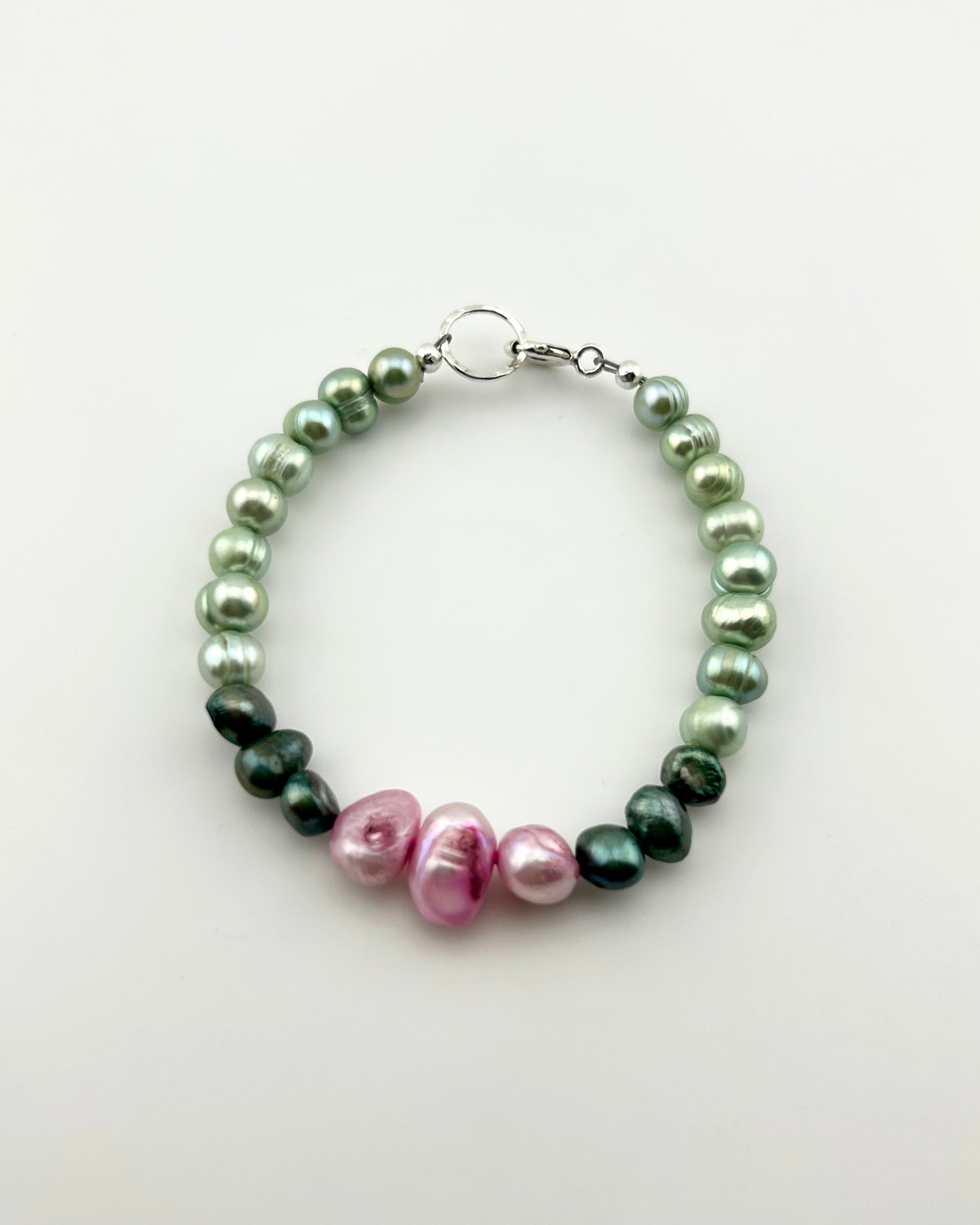 Mermaid Pearl Bracelet #111 - Jennifer Cervelli Jewelry