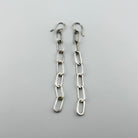 Paperclip Chain Earrings - Jennifer Cervelli Jewelry