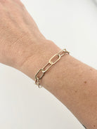 Paperclip Chain Bracelet - Jennifer Cervelli Jewelry