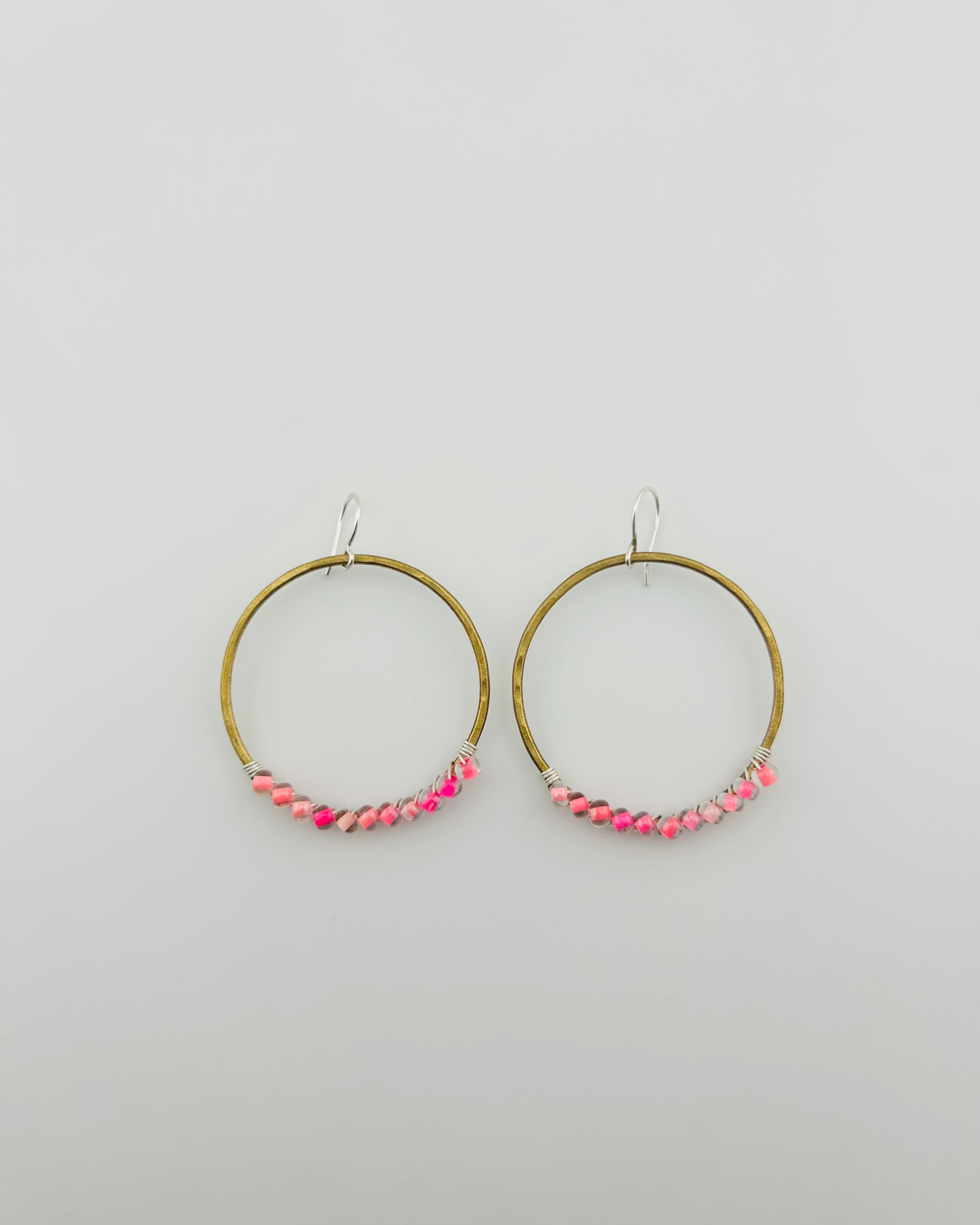 Solstice Hoops – Solar Flare - Jennifer Cervelli Jewelry