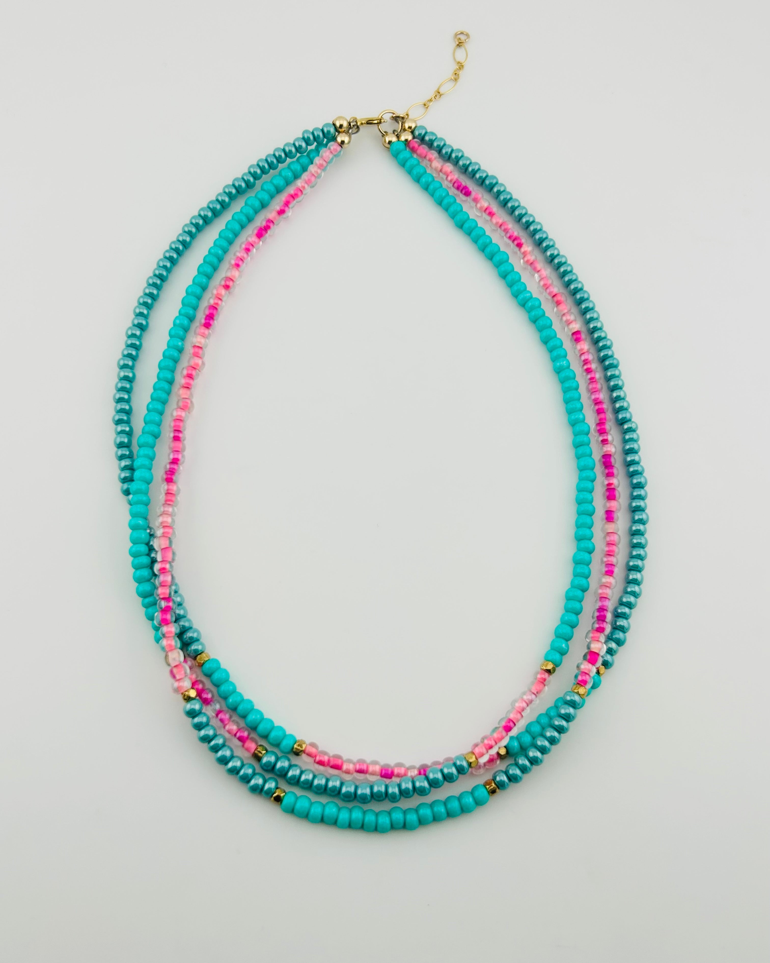 Solstice Necklace – Mermaid Layered Necklace - Jennifer Cervelli Jewelry