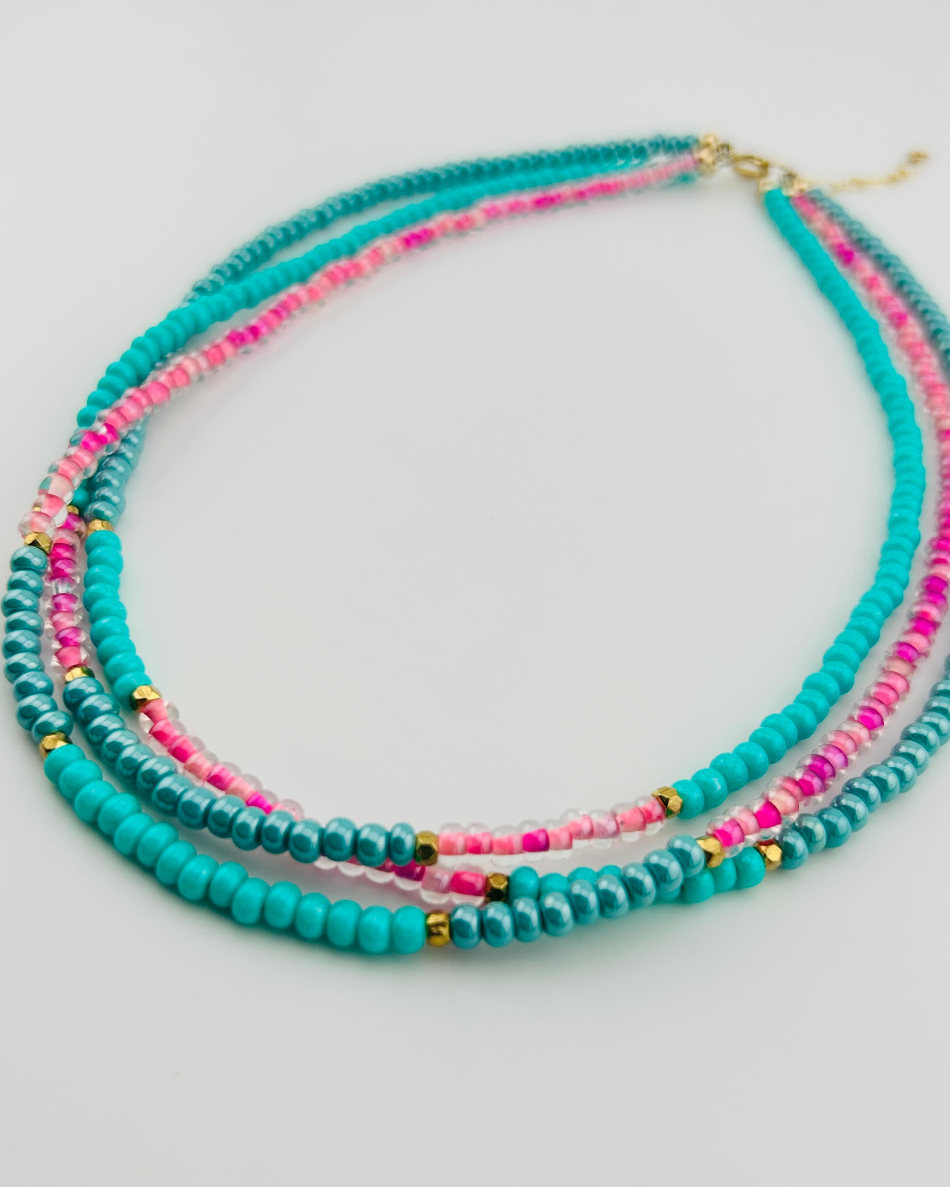 Solstice Necklace – Mermaid Layered Necklace - Jennifer Cervelli Jewelry