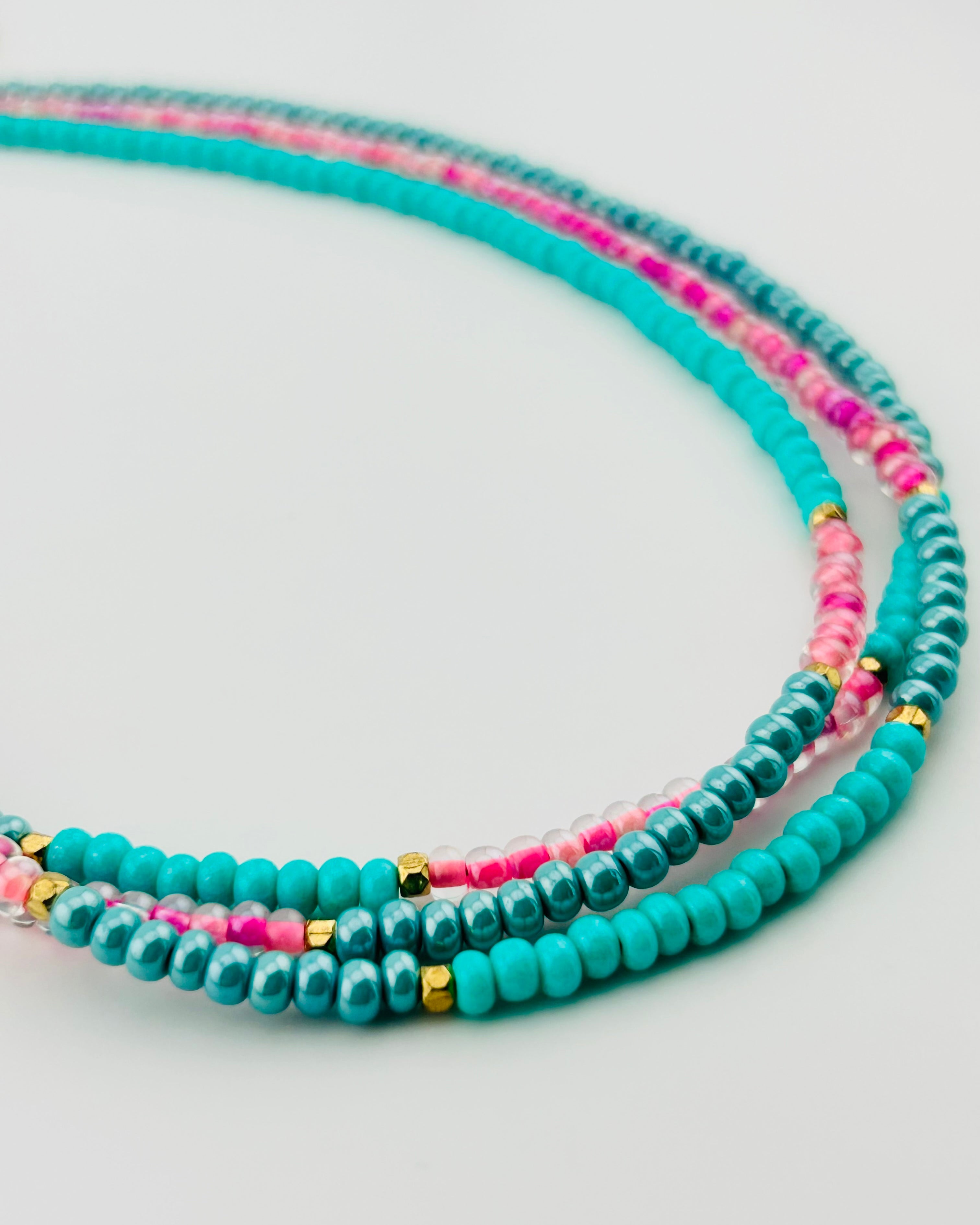 Solstice Necklace – Mermaid Layered Necklace - Jennifer Cervelli Jewelry