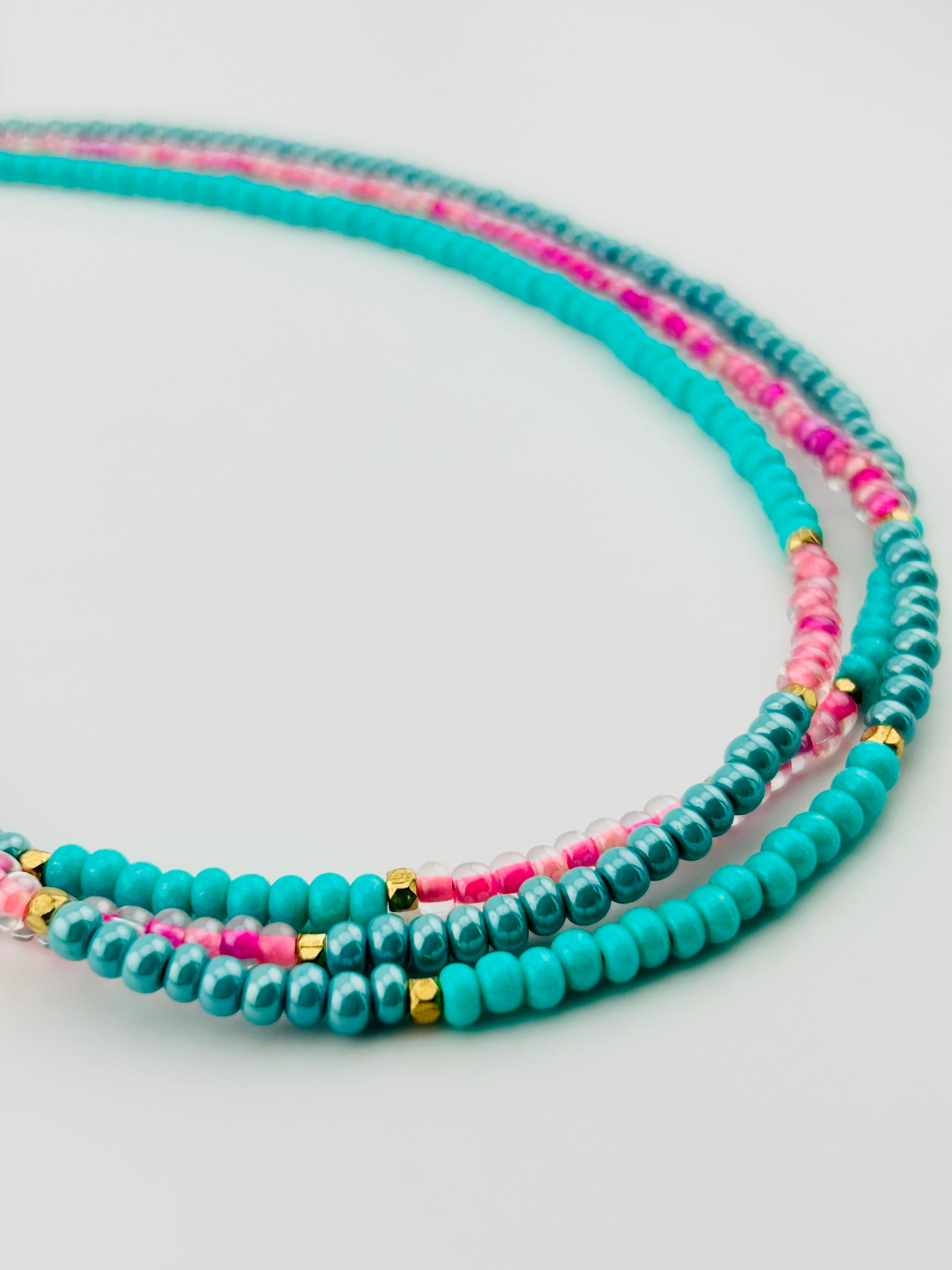 Solstice Necklace – Mermaid Layered Necklace - Jennifer Cervelli Jewelry