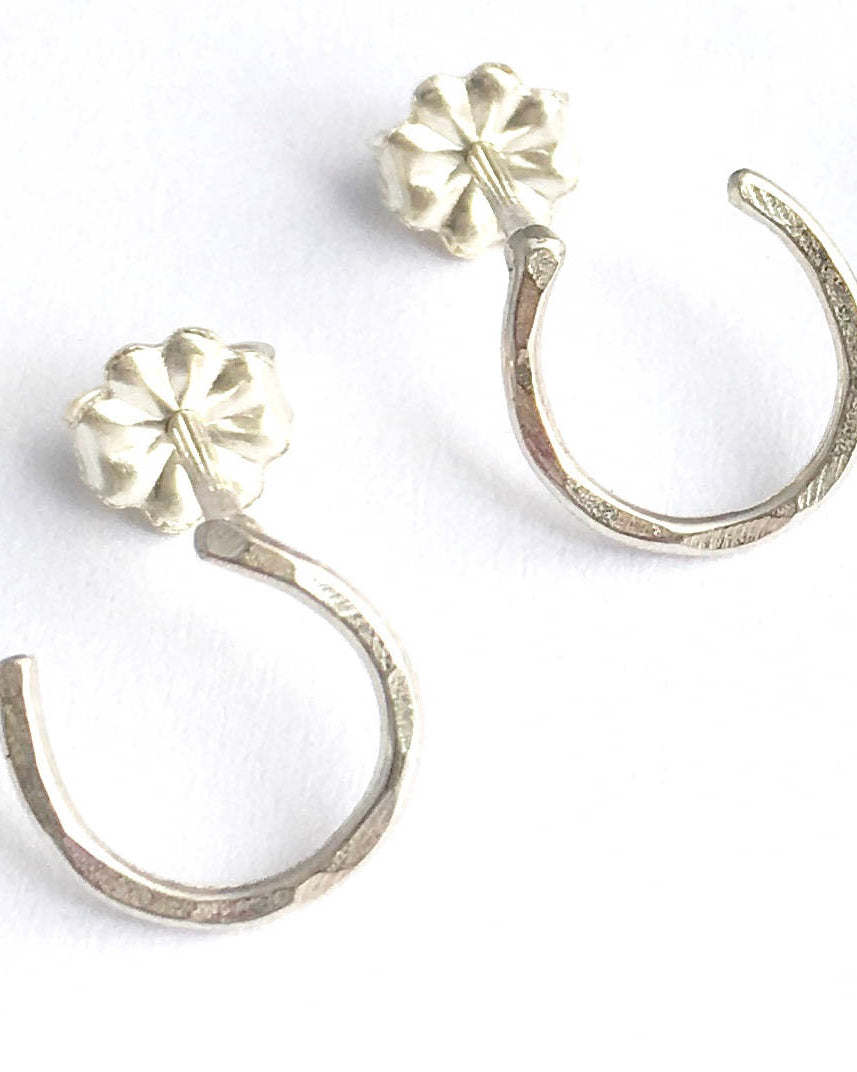Lucky Horseshoe Stud Earrings
