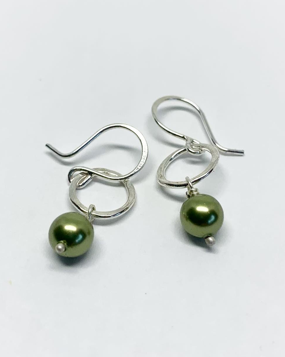 Pearl Drop Earrings - Jennifer Cervelli Jewelry