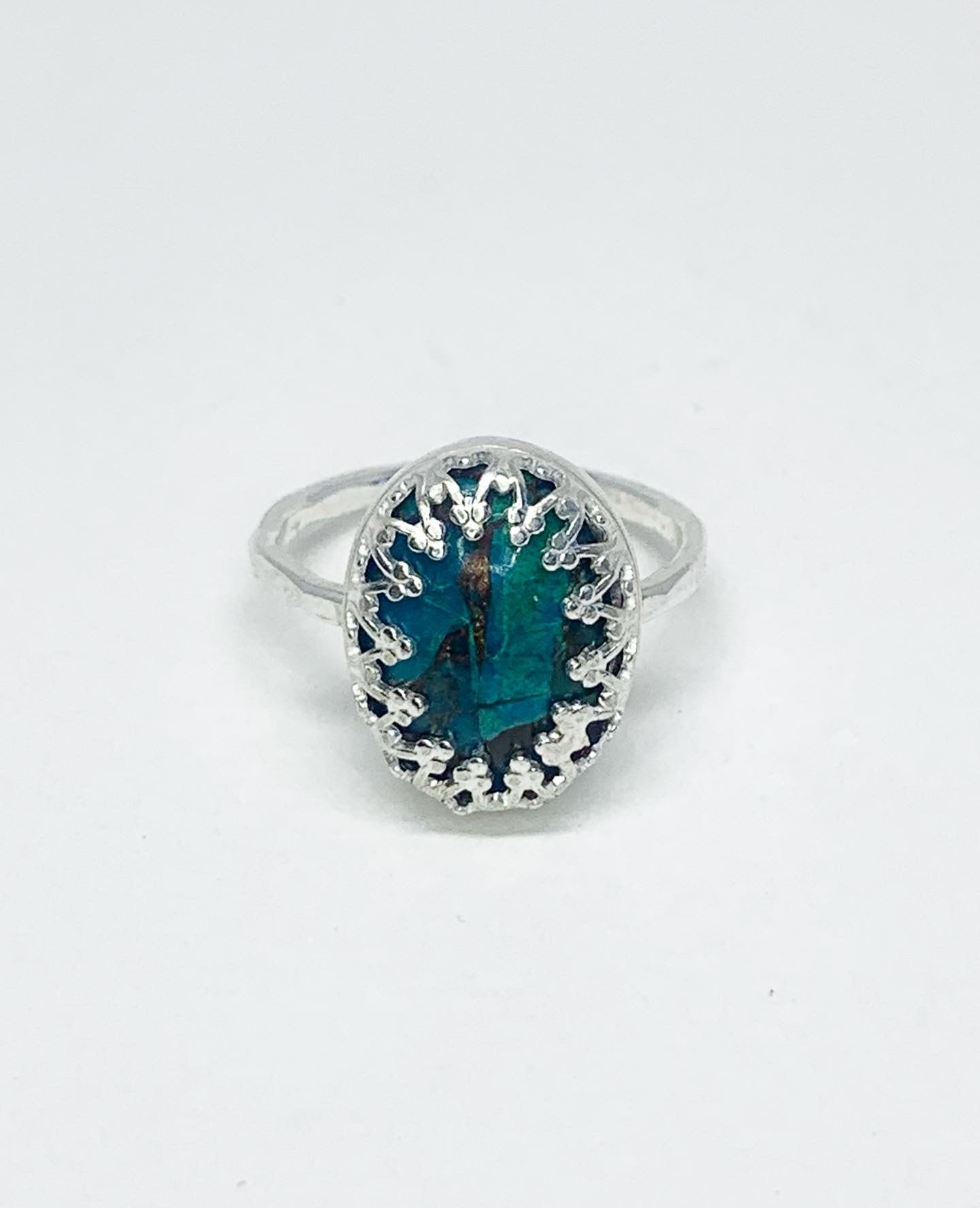 Chrysocolla Ring - Jennifer Cervelli Jewelry