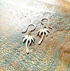 Palm Tree Charm Earrings - Jennifer Cervelli Jewelry