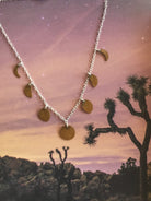 Phases of the Moon Choker Necklace - Jennifer Cervelli Jewelry