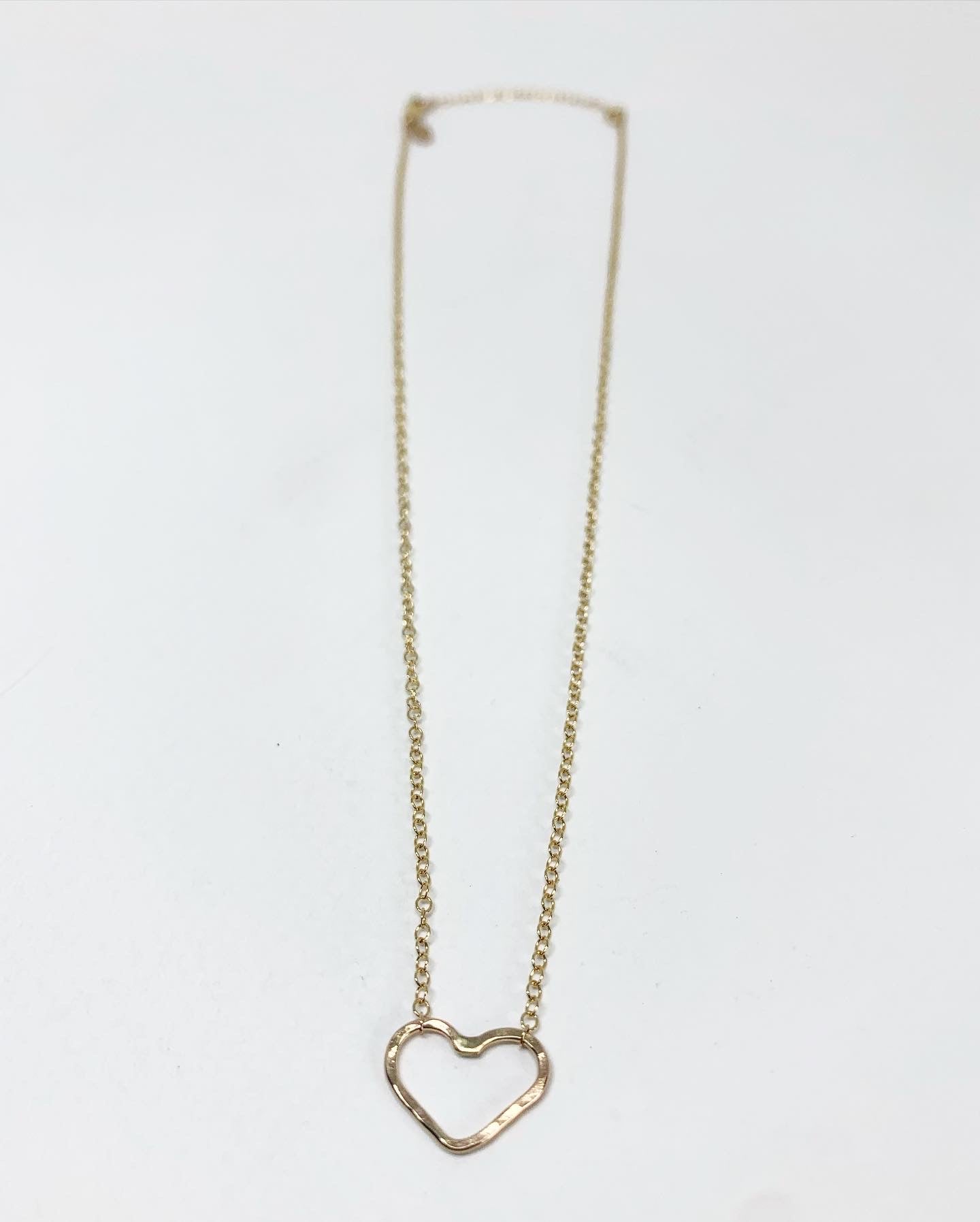 Heart Charm Necklace - Jennifer Cervelli Jewelry