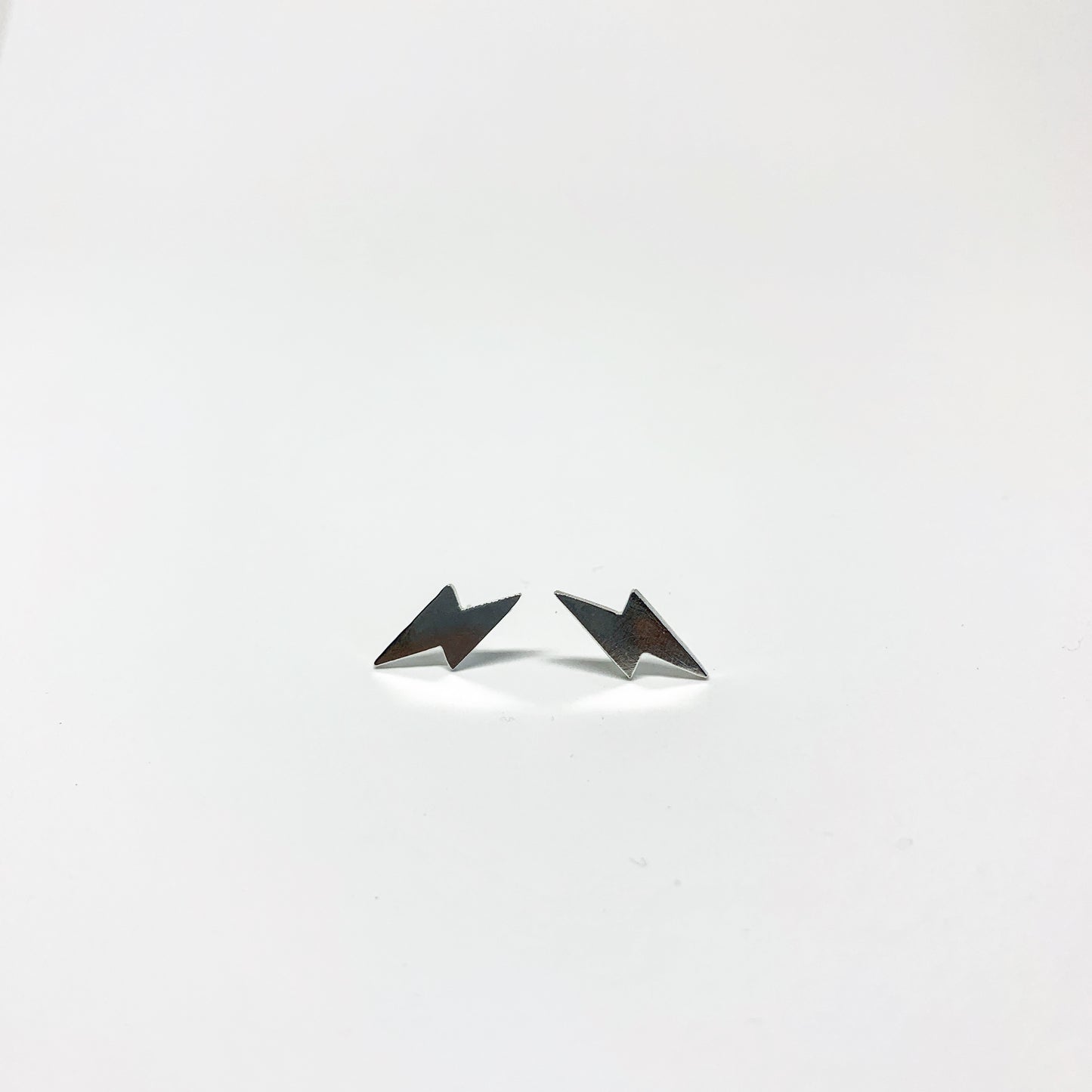 Mini Lightning Bolt Stud Earrings - Jennifer Cervelli Jewelry
