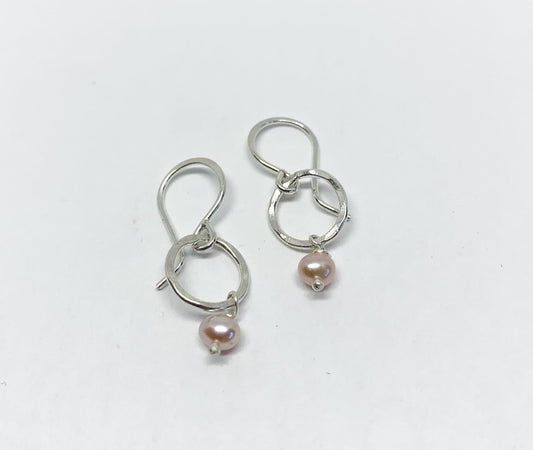 Tiny Pearl Drop Earrings - Jennifer Cervelli Jewelry
