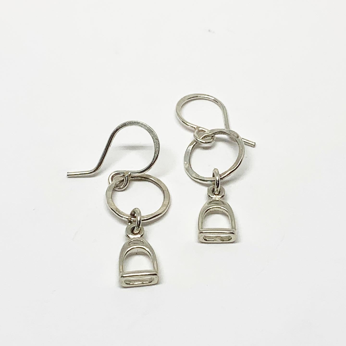 Stirrup Drop Earrings - Jennifer Cervelli Jewelry