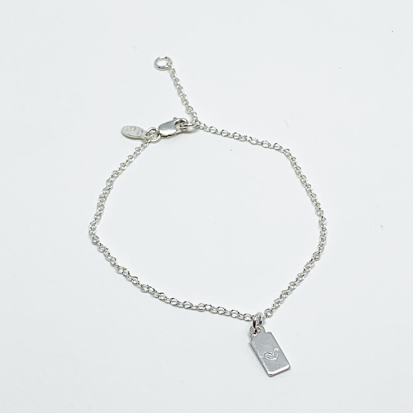 Heart Tag Bracelet - Jennifer Cervelli Jewelry