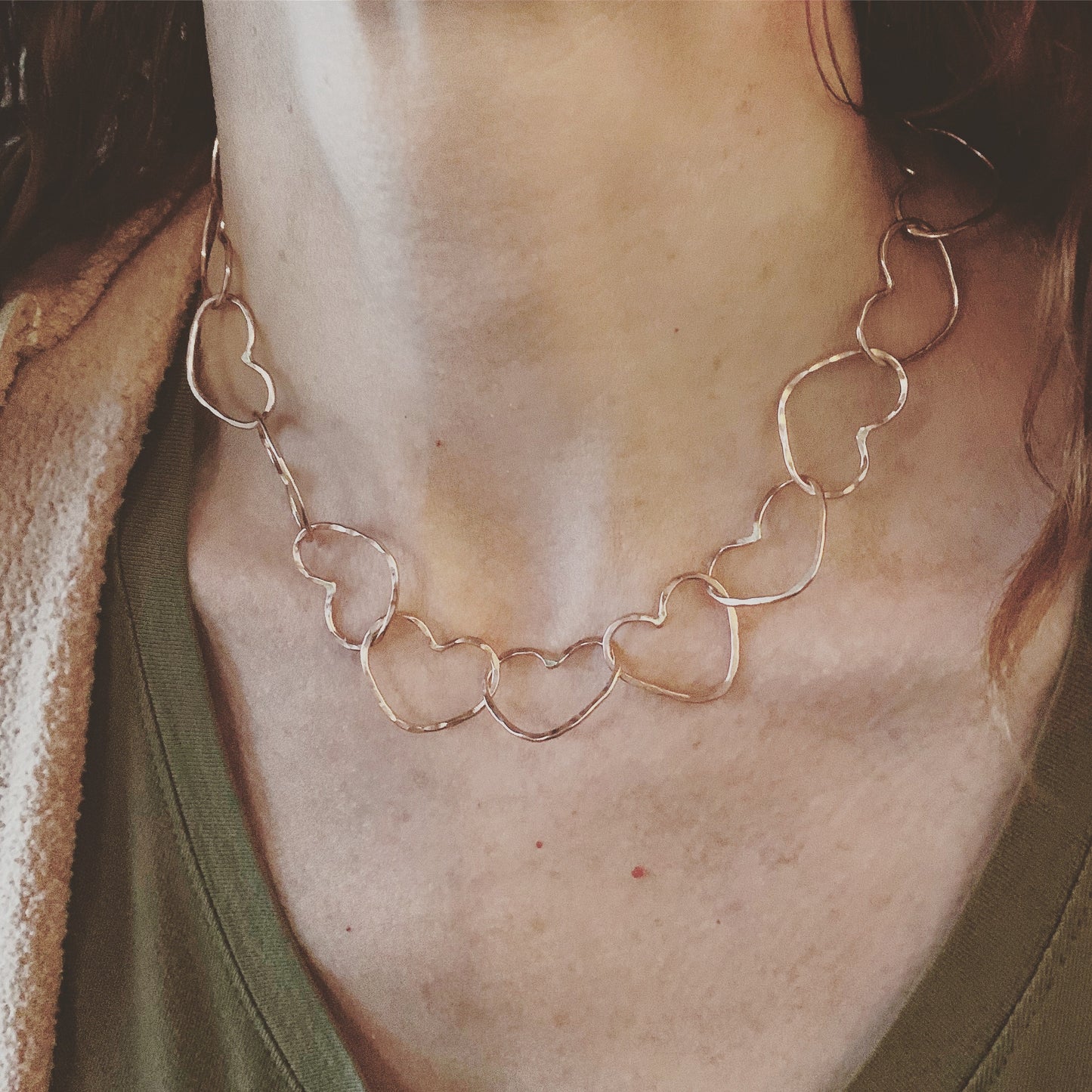Heart Chakra Link Necklace