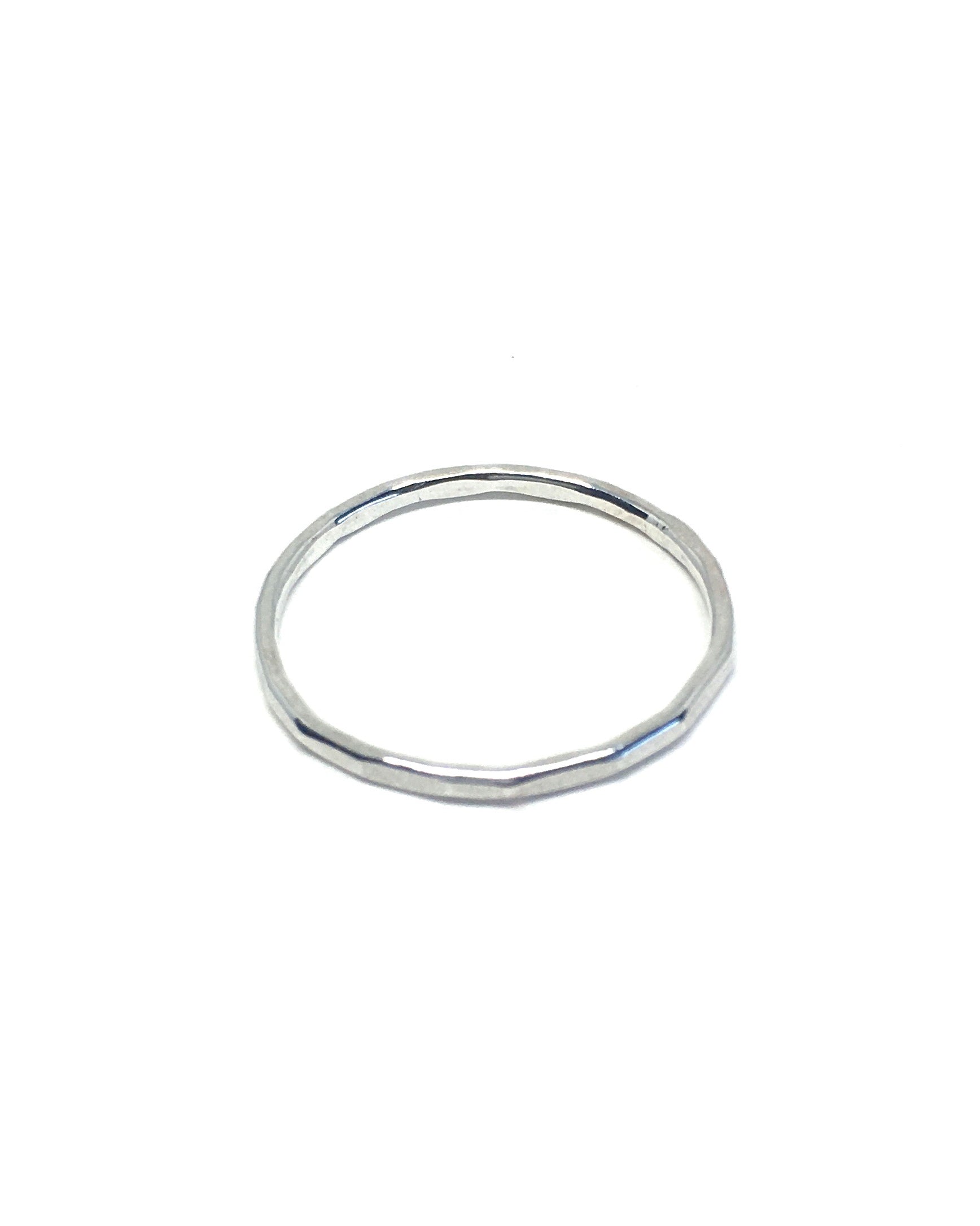 Sterling Silver Stacking Ring - Jennifer Cervelli Jewelry