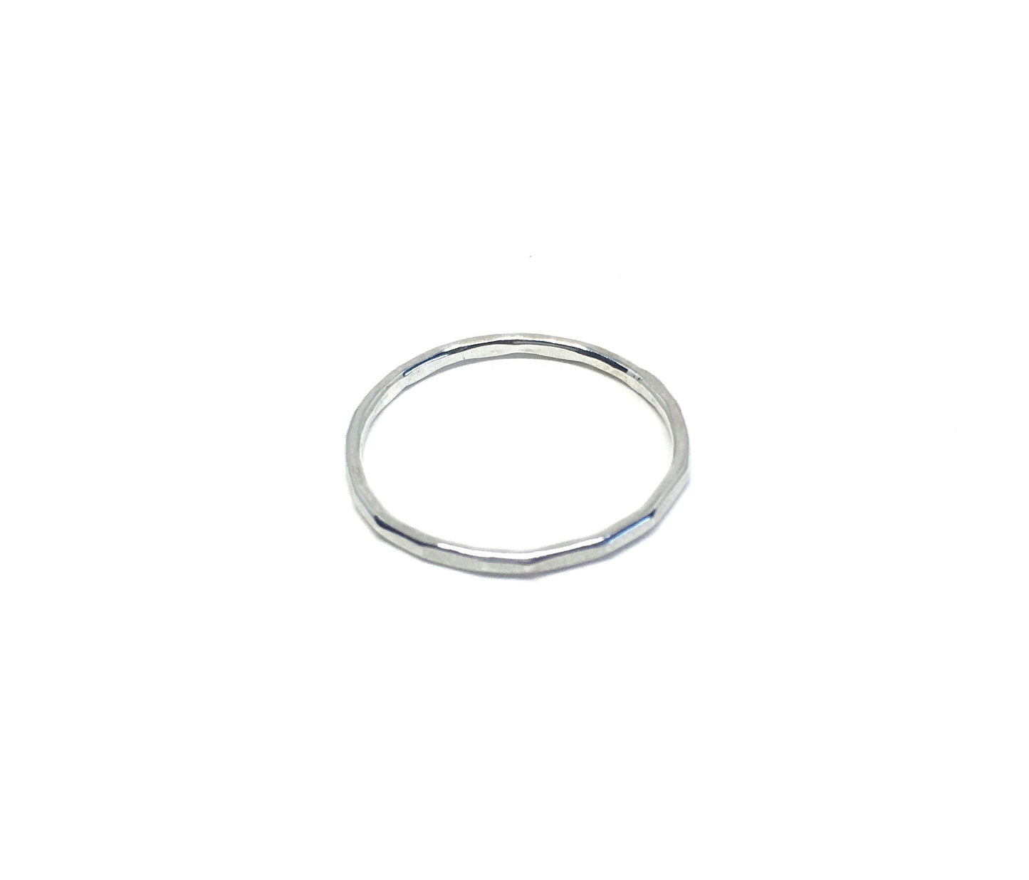 Sterling Silver Stacking Ring - Jennifer Cervelli Jewelry