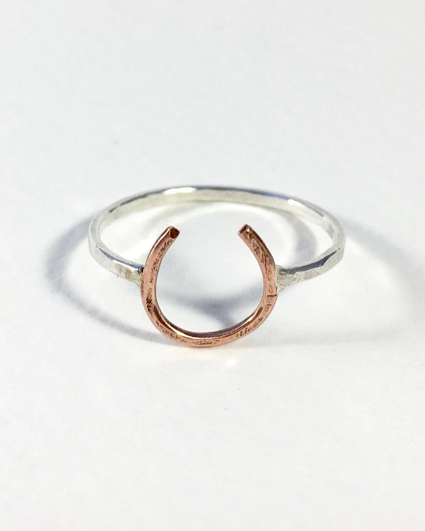 Lucky Horseshoe Ring - Small - Equestrian Ring
