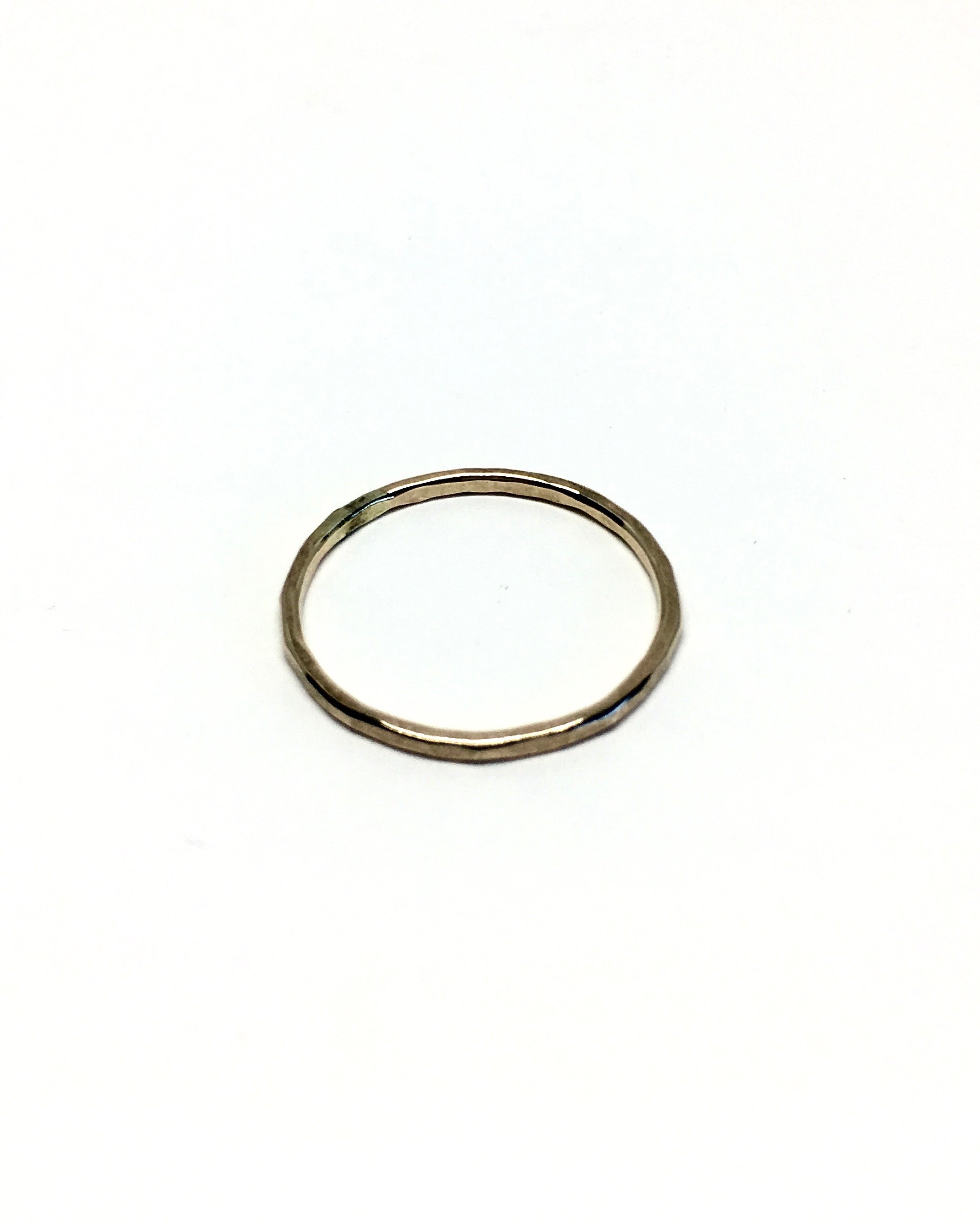 Yellow Gold Stacking Ring - Jennifer Cervelli Jewelry