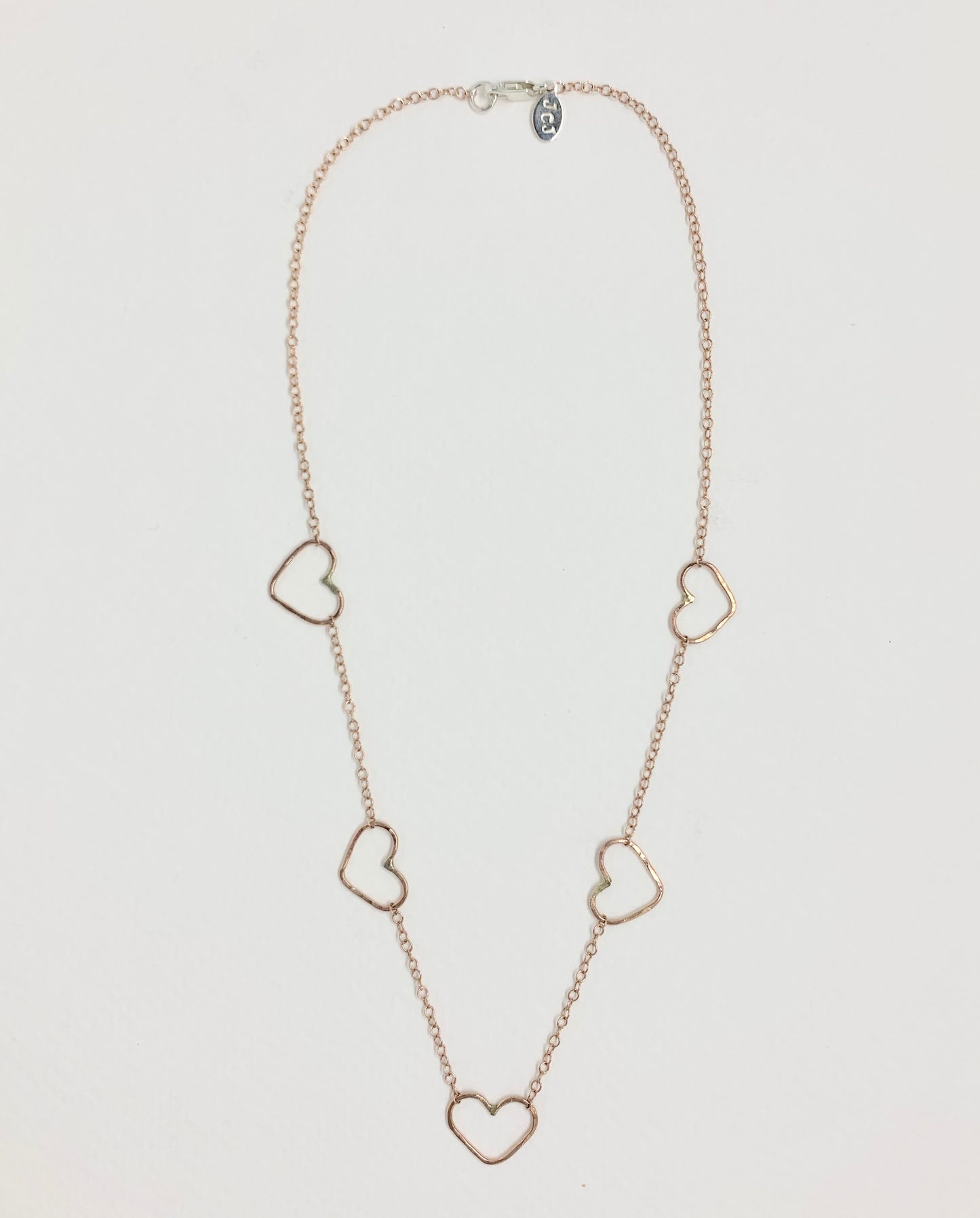 Heart Choker Necklace - Jennifer Cervelli Jewelry