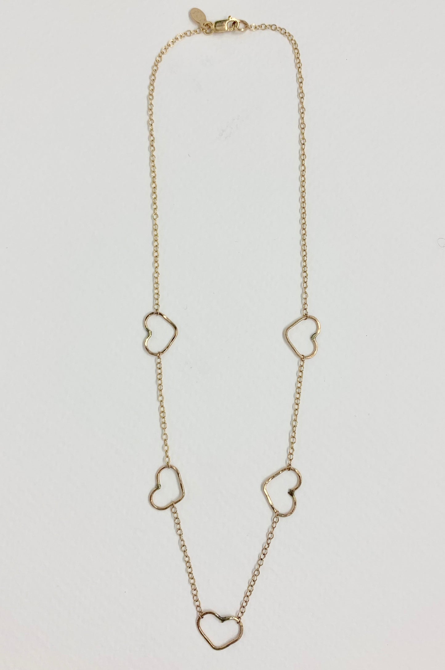 Heart Choker Necklace - Jennifer Cervelli Jewelry