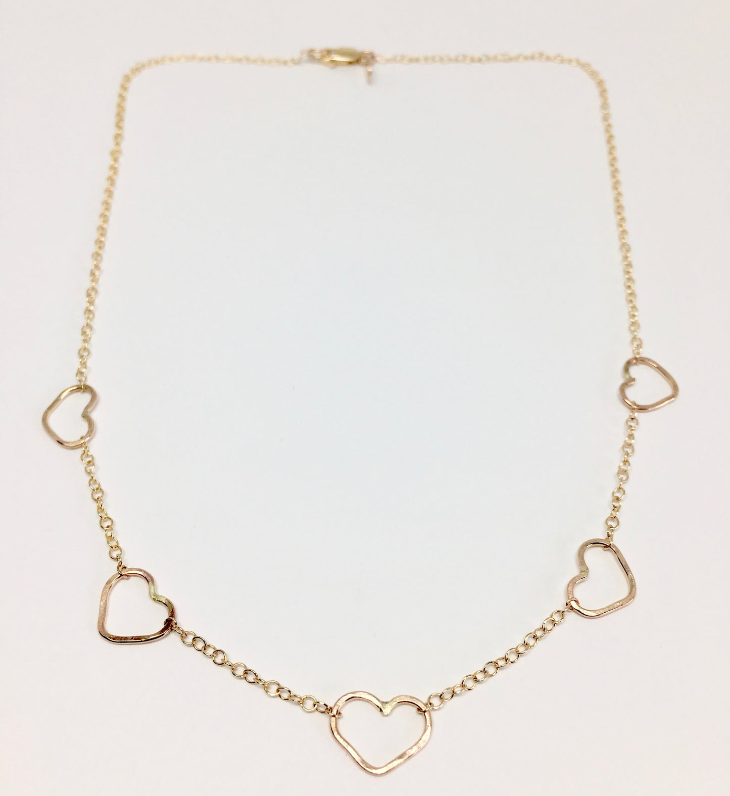 Heart Choker Necklace - Jennifer Cervelli Jewelry