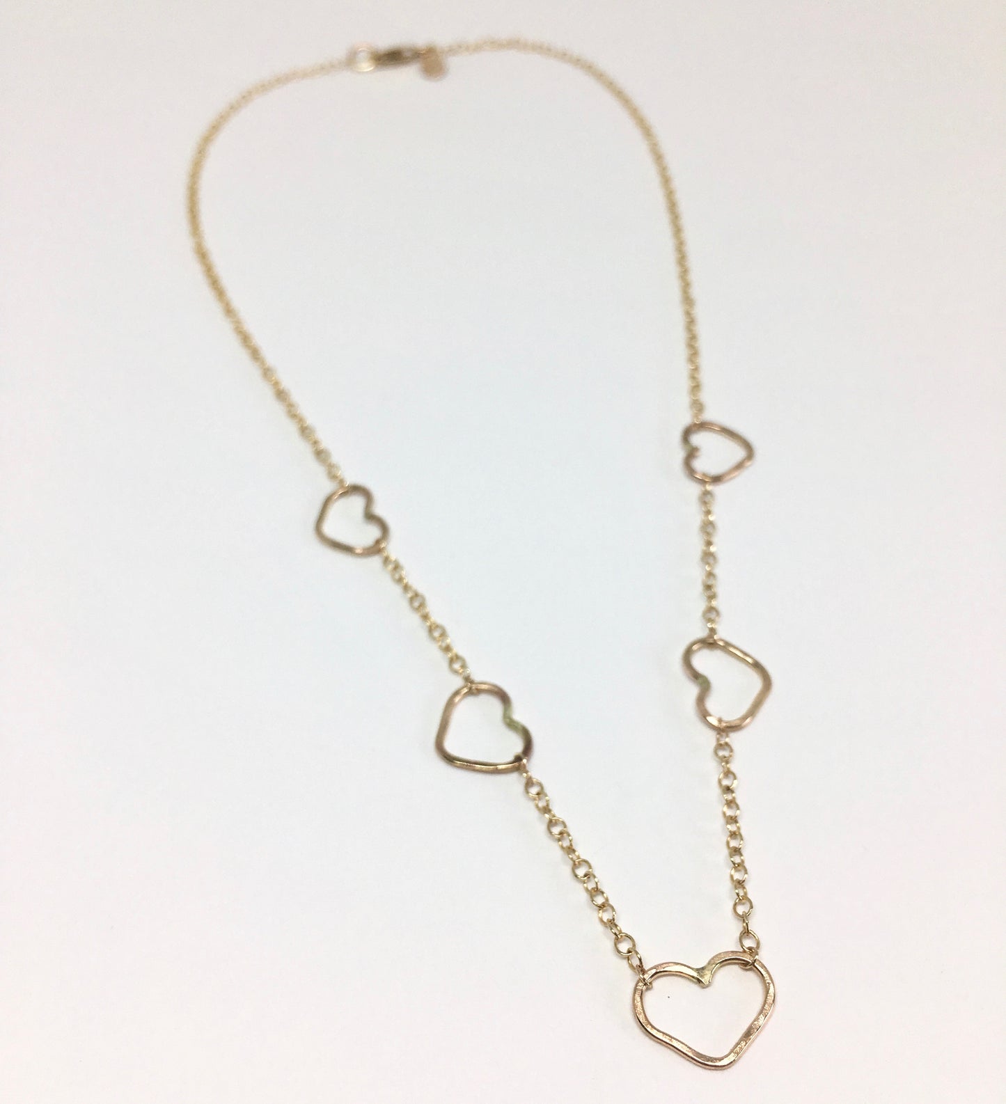 Heart Choker Necklace - Jennifer Cervelli Jewelry