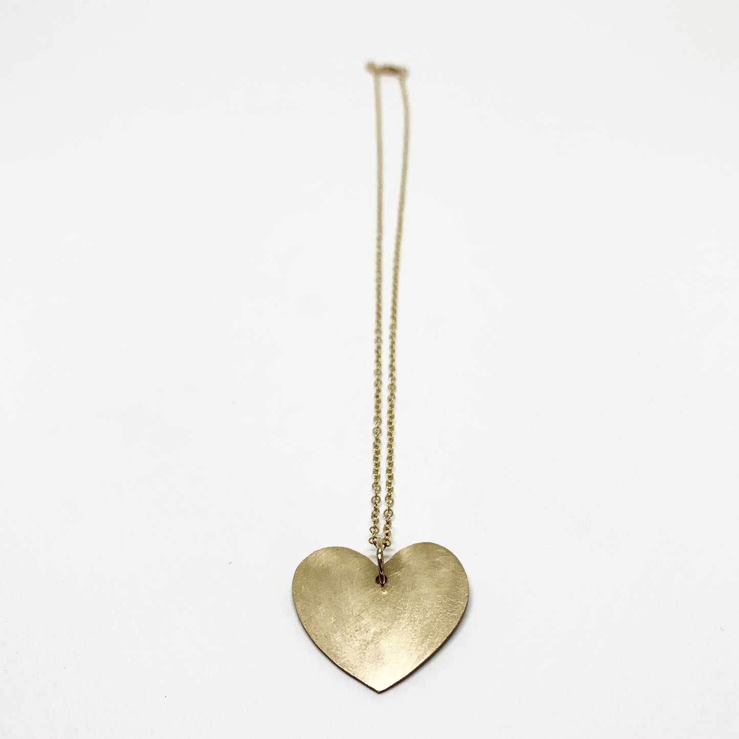 Love is Love - Heart Silhouette Necklace - Jennifer Cervelli Jewelry