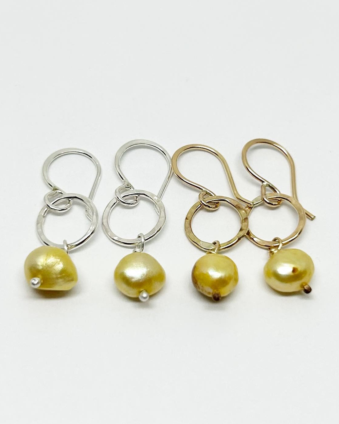 Pearl Drop Earrings - Jennifer Cervelli Jewelry