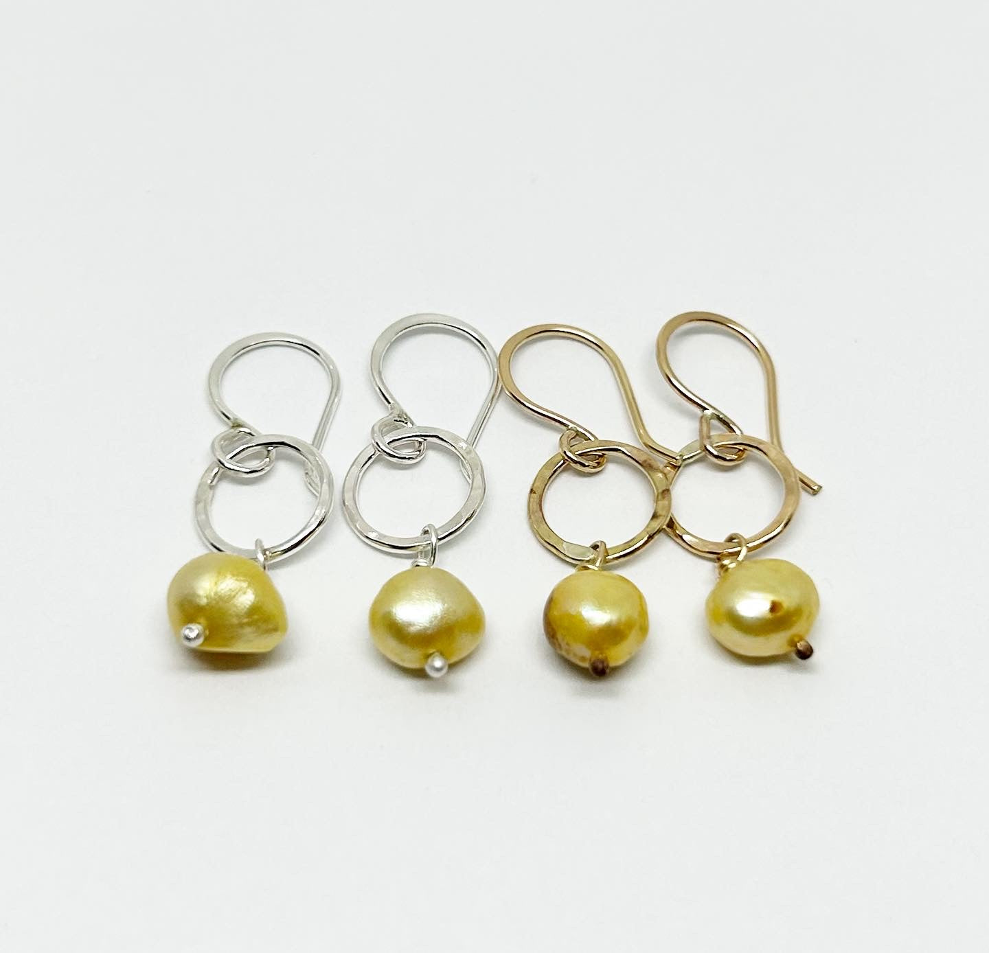 Pearl Drop Earrings - Jennifer Cervelli Jewelry