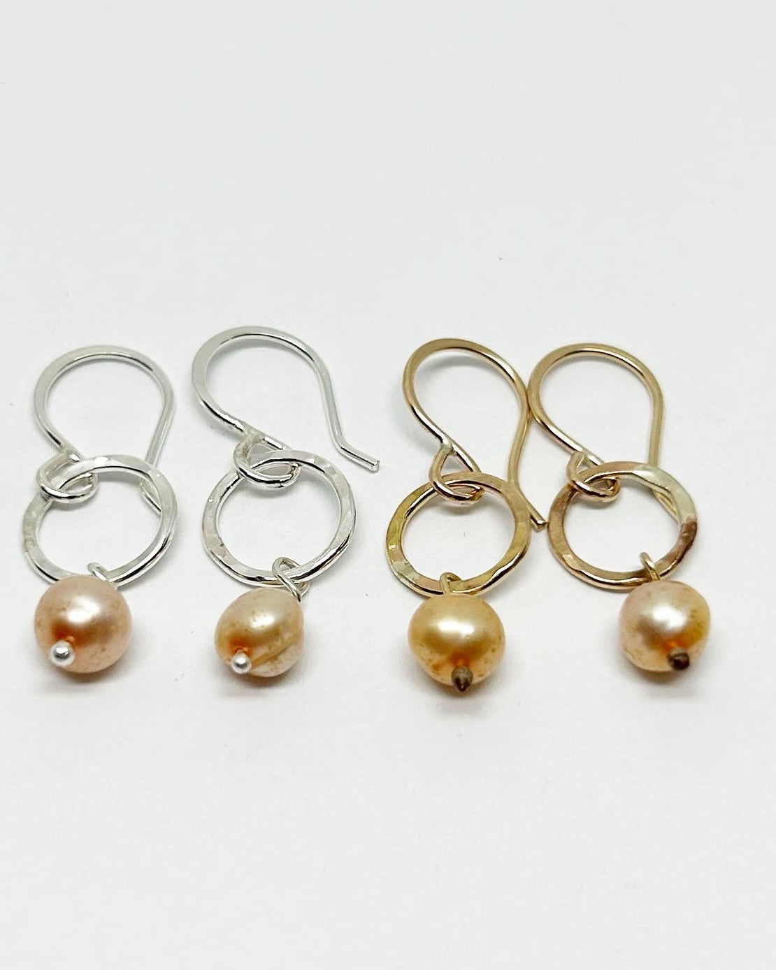 Pearl Drop Earrings - Jennifer Cervelli Jewelry