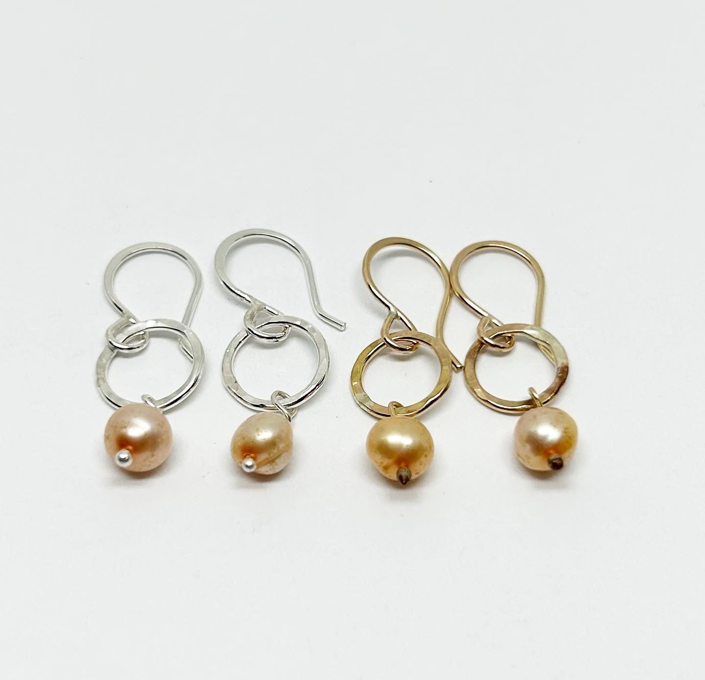 Pearl Drop Earrings - Jennifer Cervelli Jewelry