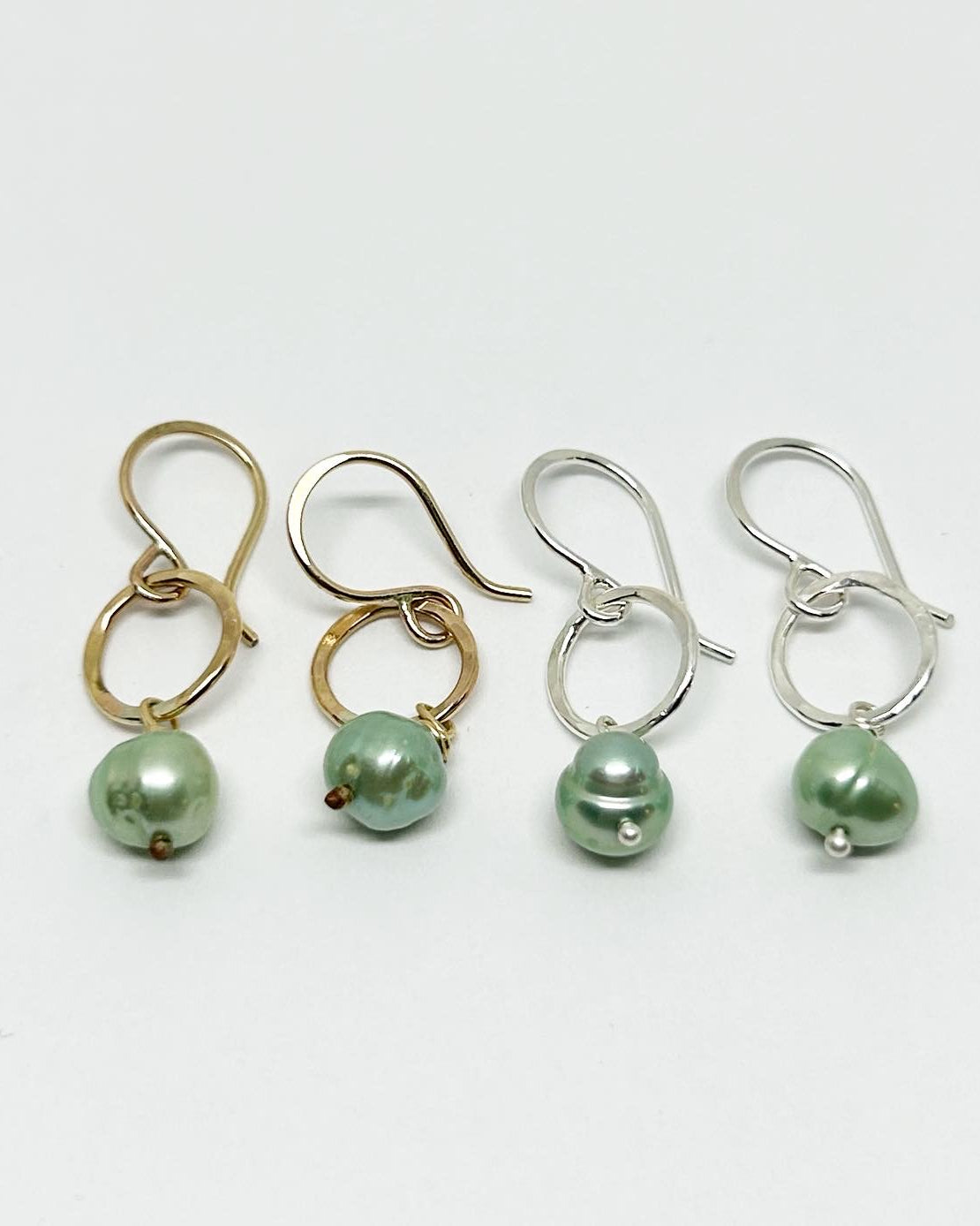Pearl Drop Earrings - Jennifer Cervelli Jewelry