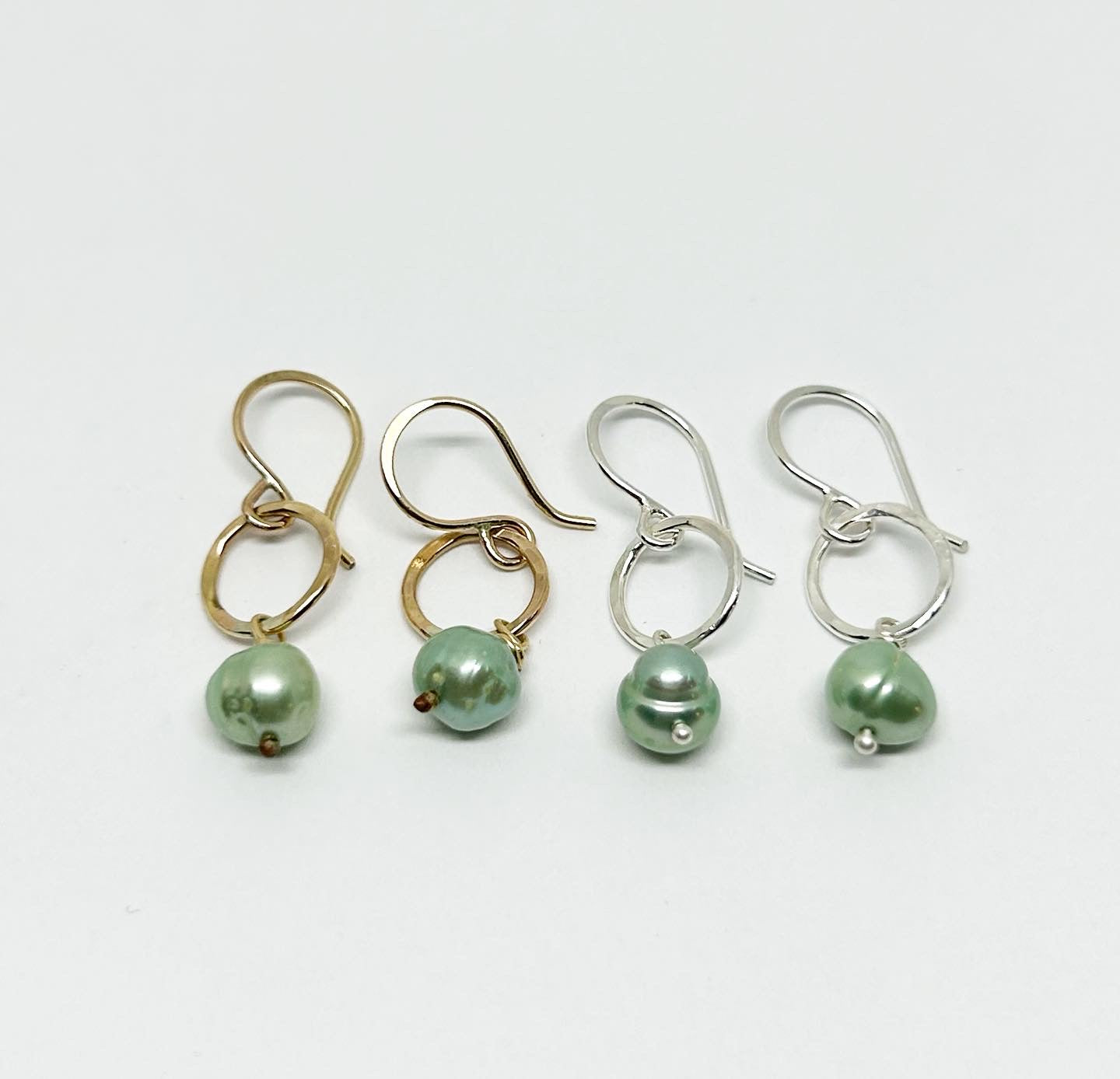 Pearl Drop Earrings - Jennifer Cervelli Jewelry
