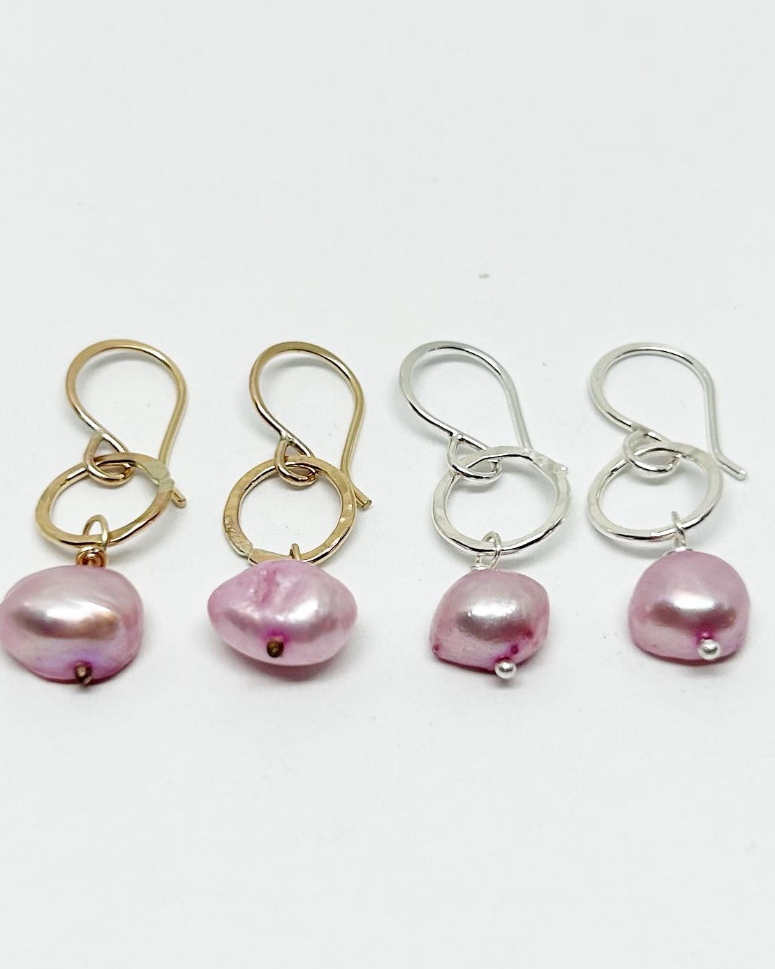 Pearl Drop Earrings - Jennifer Cervelli Jewelry