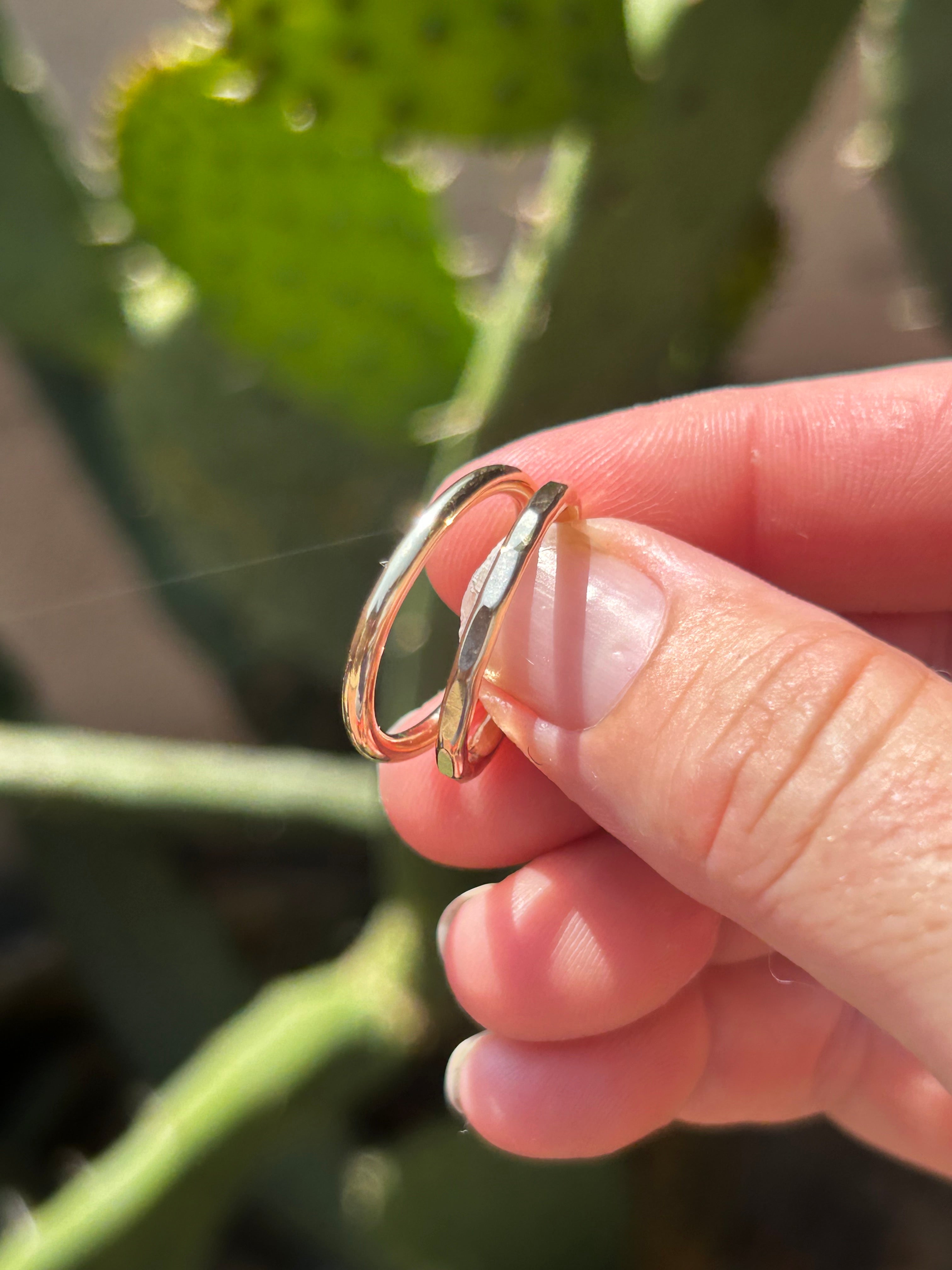 Anchor Stacking Ring - Jennifer Cervelli Jewelry