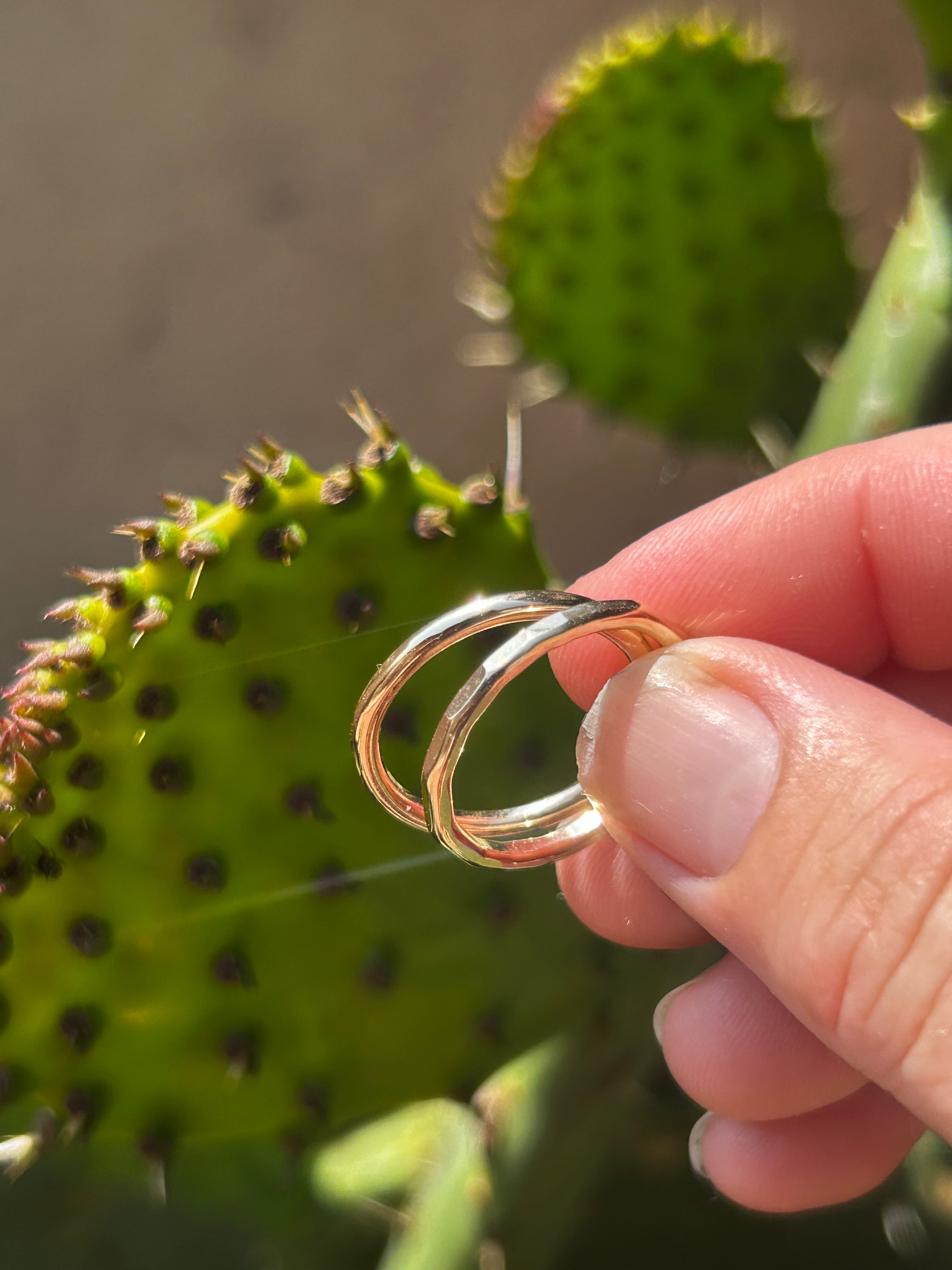 Anchor Stacking Ring - Jennifer Cervelli Jewelry