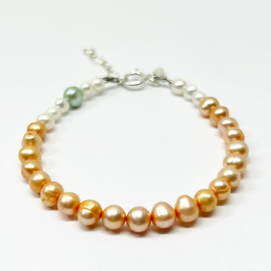 Mermaid Pearl Bracelet #102 - Jennifer Cervelli Jewelry