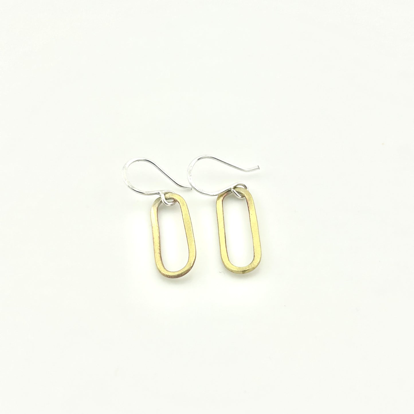 Paperclip Drop Earrings - Jennifer Cervelli Jewelry