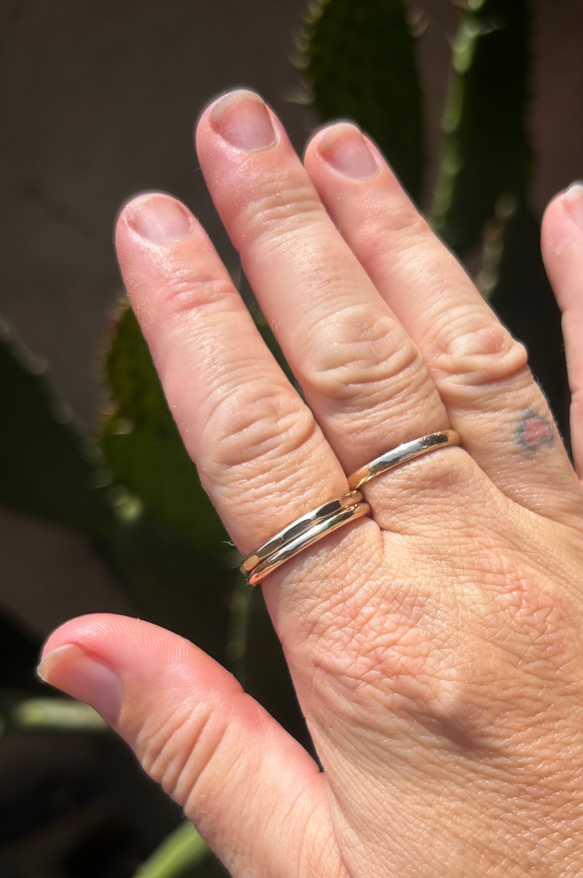 Anchor Stacking Ring - Jennifer Cervelli Jewelry